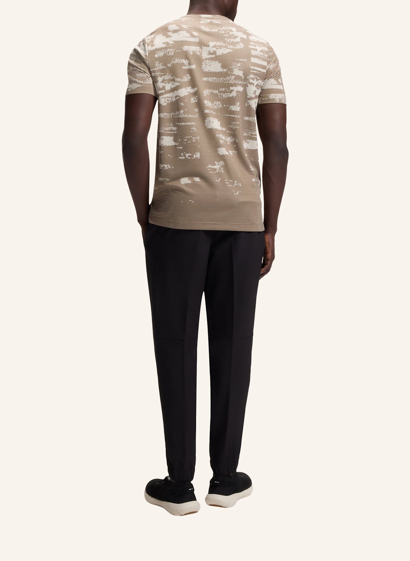 BOSS T-Shirt TS_ACTIVE REPEAT Slim Fit: HELLGRÜN