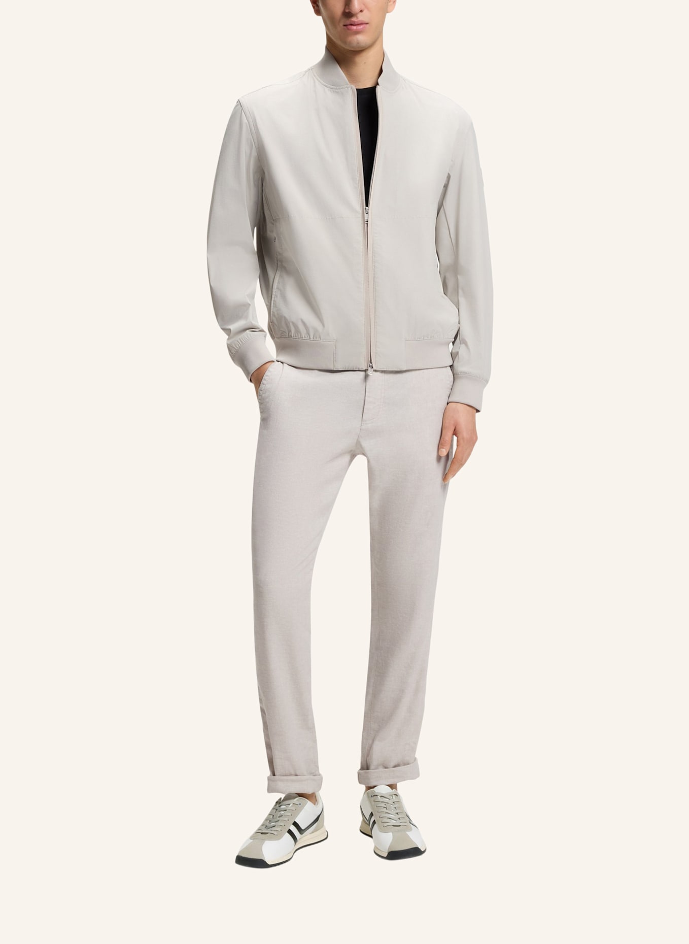 BOSS Sneaker ZAYN_LOWP_NYMI: GRAU