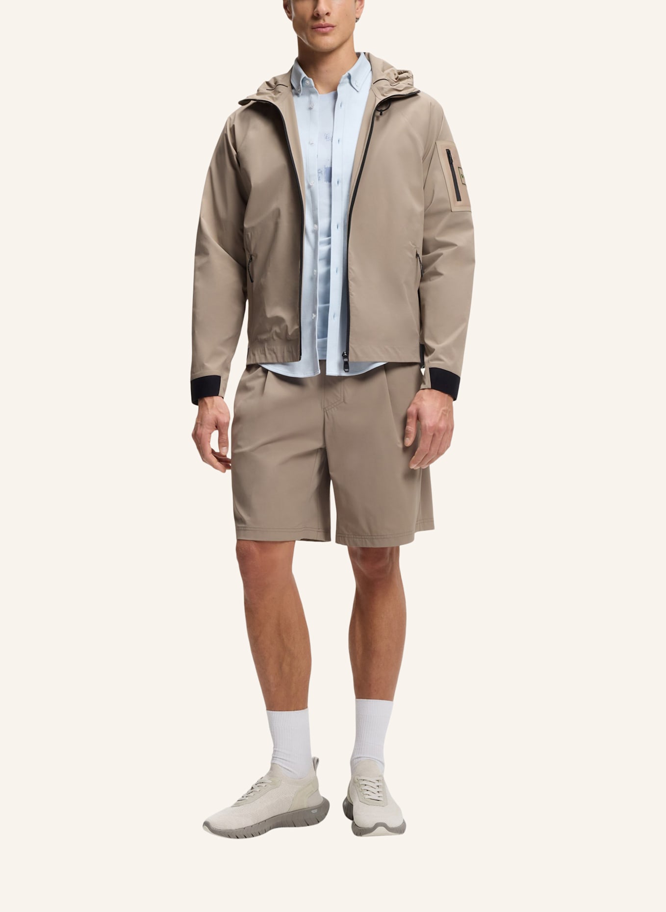 BOSS Sneaker BOSS-MOTION_SLON_KNS: BEIGE