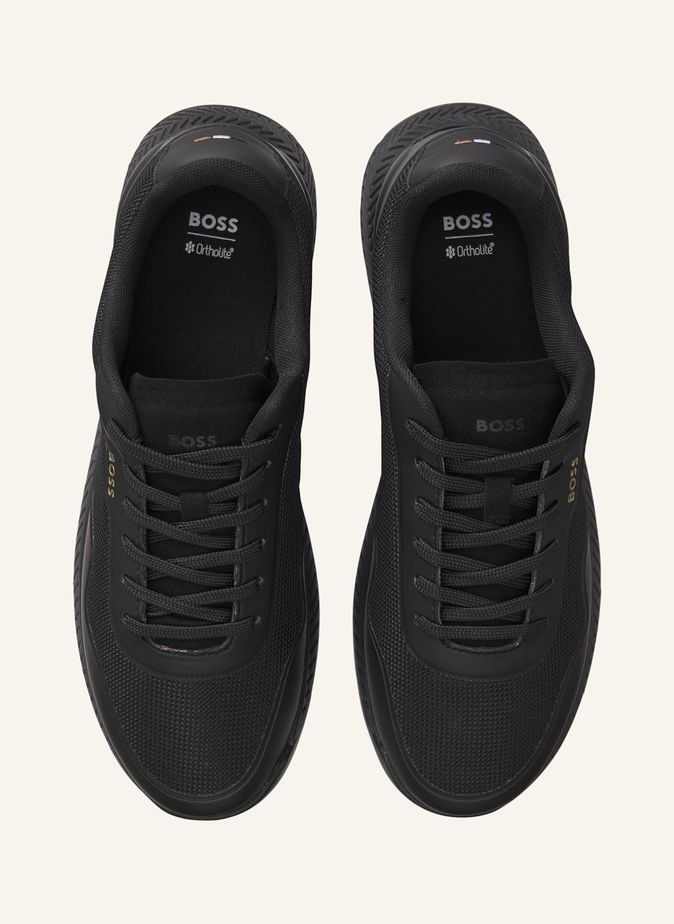 BOSS Sneaker TITANIUM_RUNN_TRTXPU: SCHWARZ