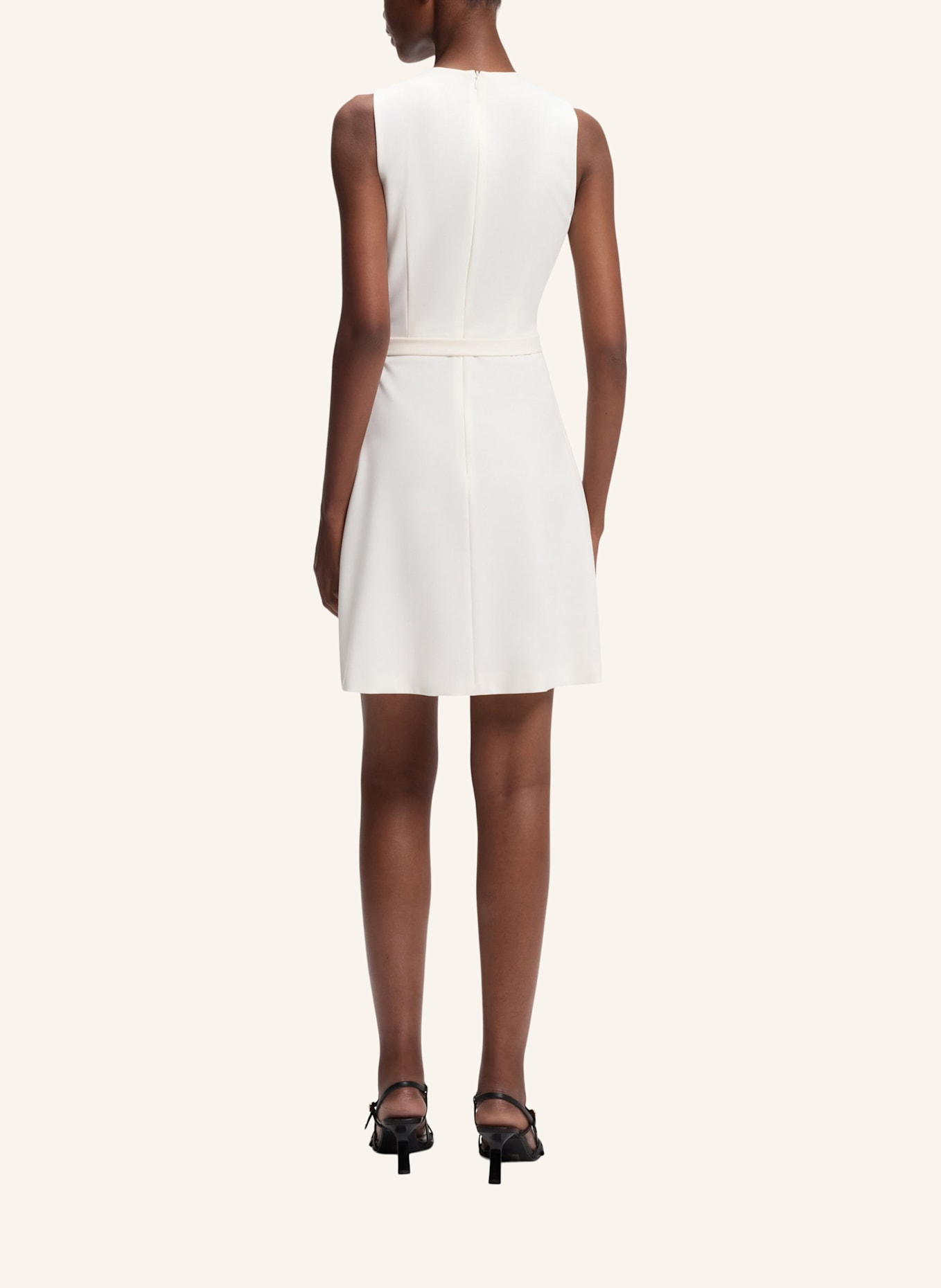 HUGO Kleid KIDENNA Regular Fit: BEIGE