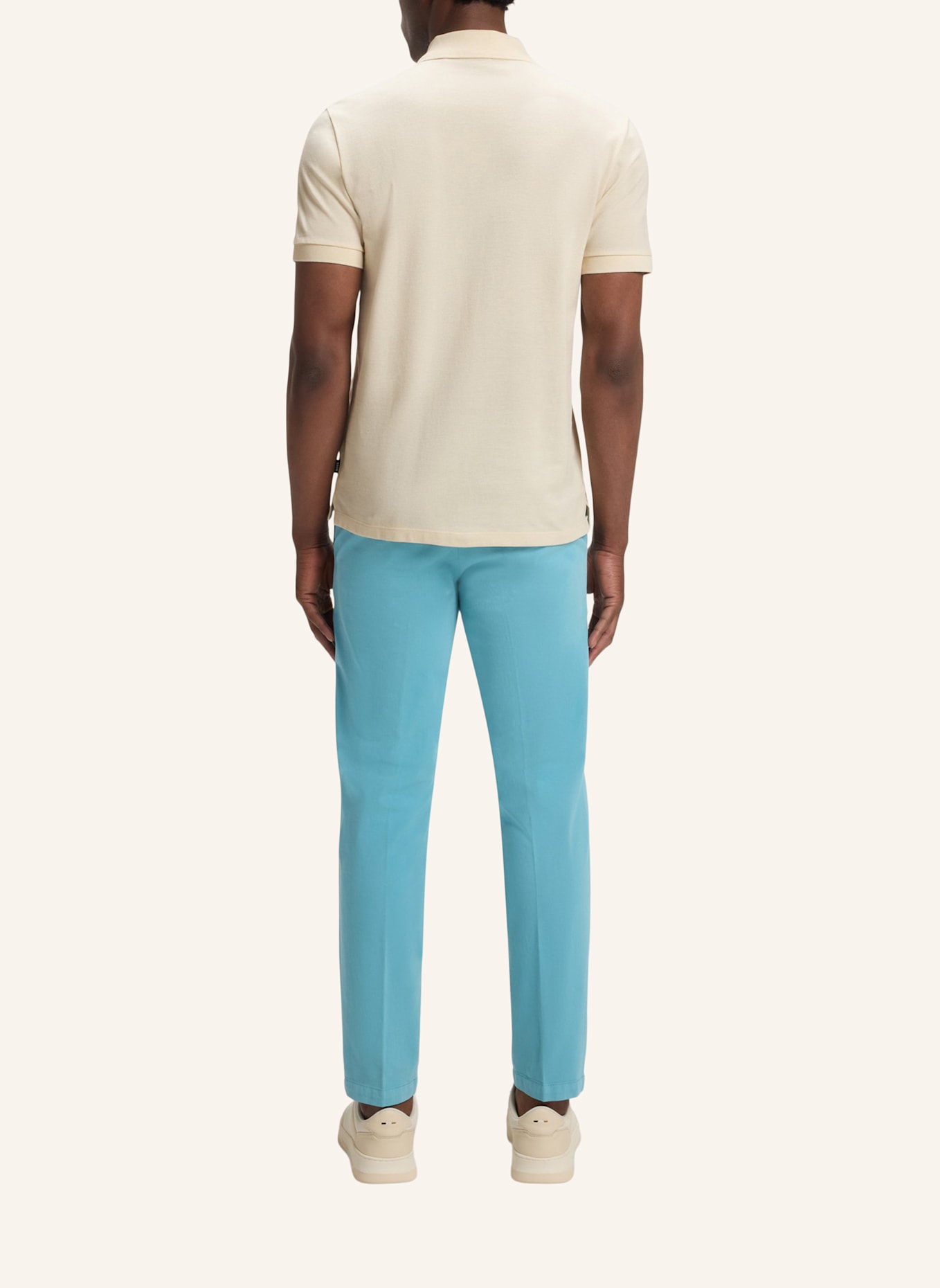 BOSS Poloshirt PALLAS Regular Fit: WEISS