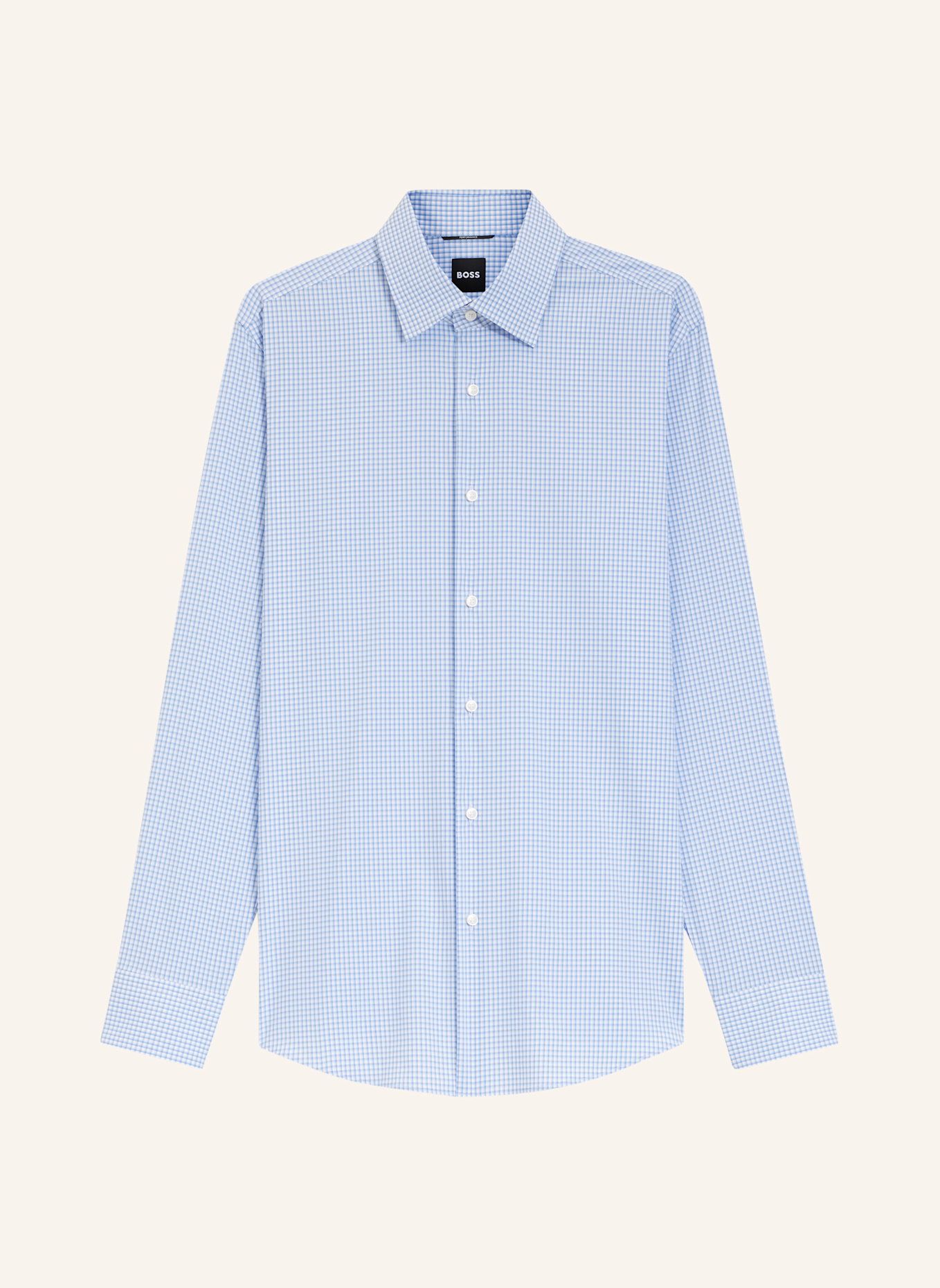 BOSS Business Hemd P-HANK-K-261 Slim Fit: HELLBLAU