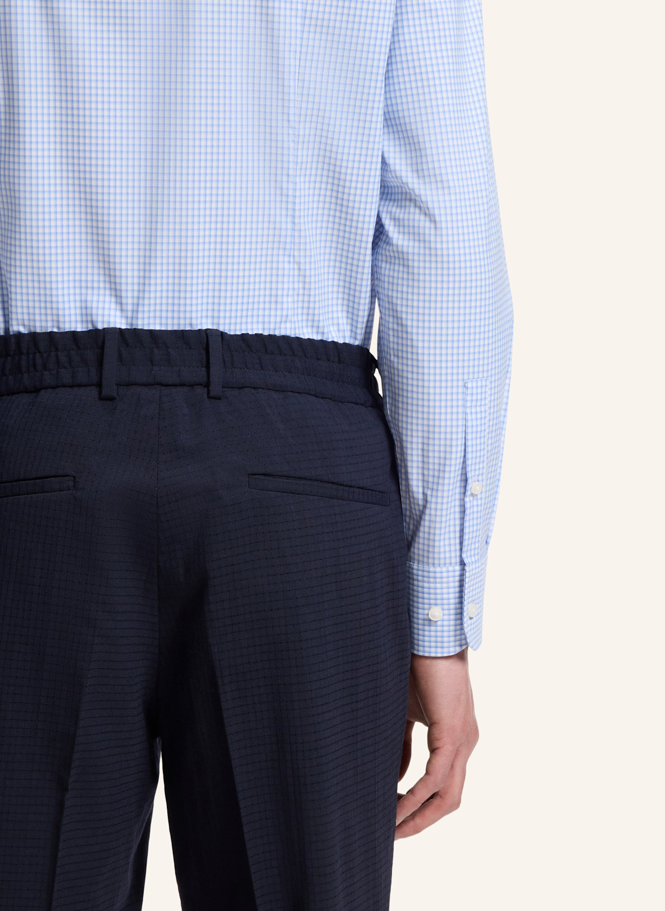 BOSS Business Hemd P-HANK-K-261 Slim Fit: HELLBLAU