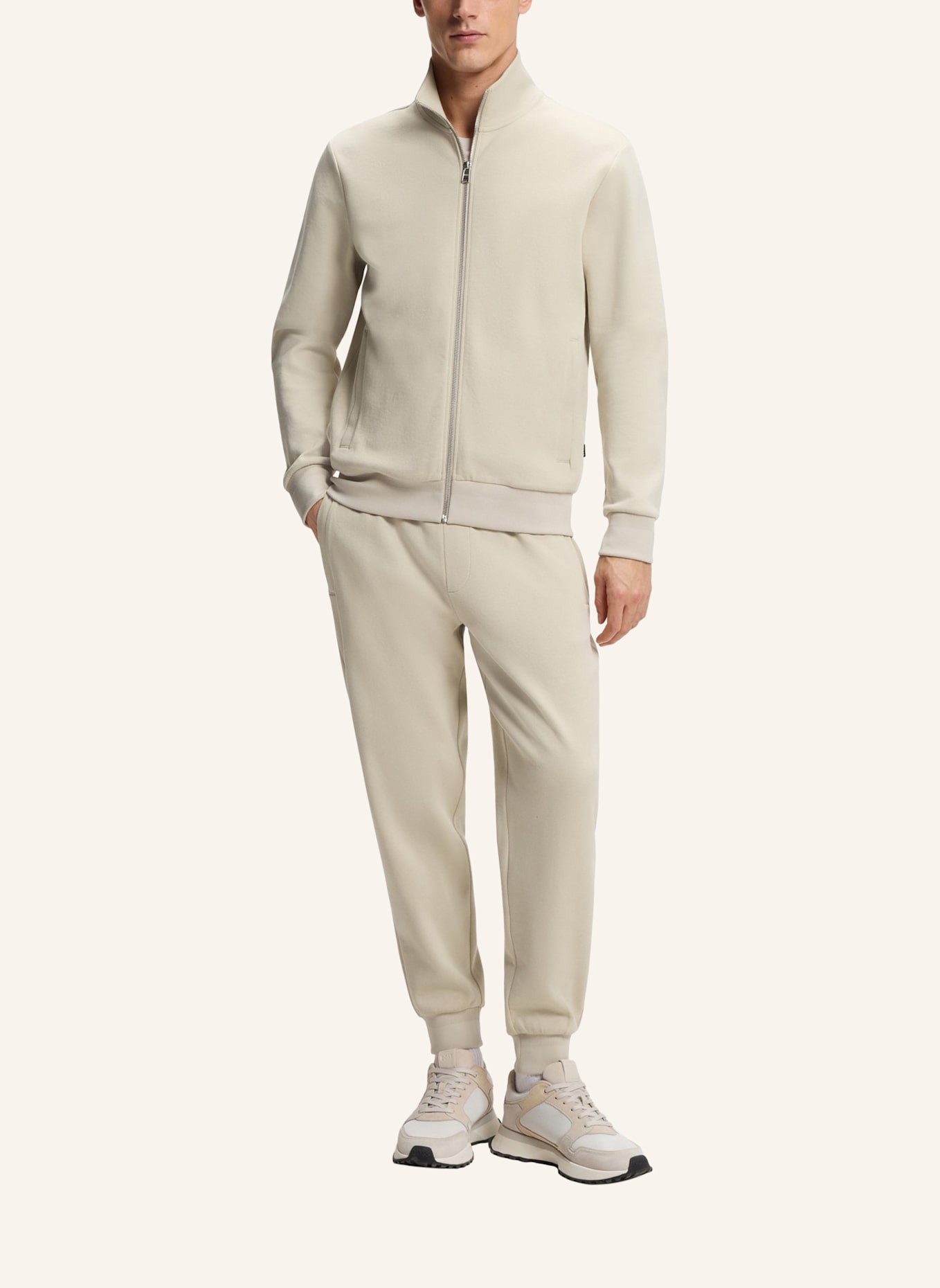 BOSS Sweatshirt H-SHEPHERD 100 Regular Fit: BEIGE