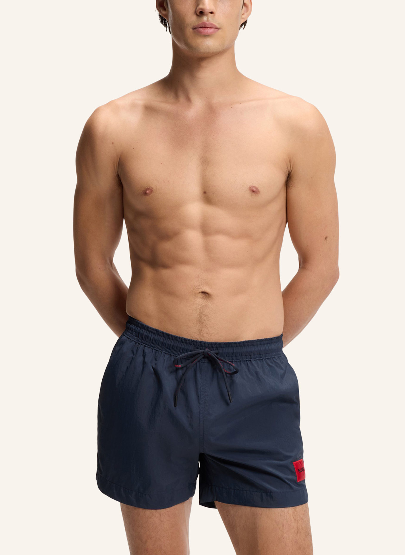 HUGO Badeshorts DOMINICA: DUNKELBLAU