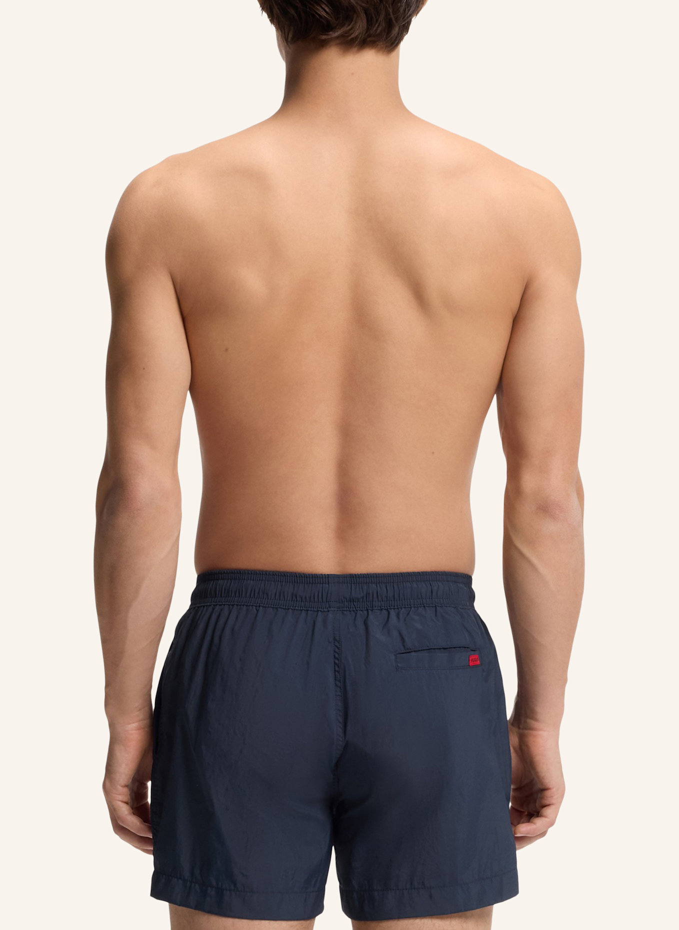 HUGO Badeshorts DOMINICA: DUNKELBLAU