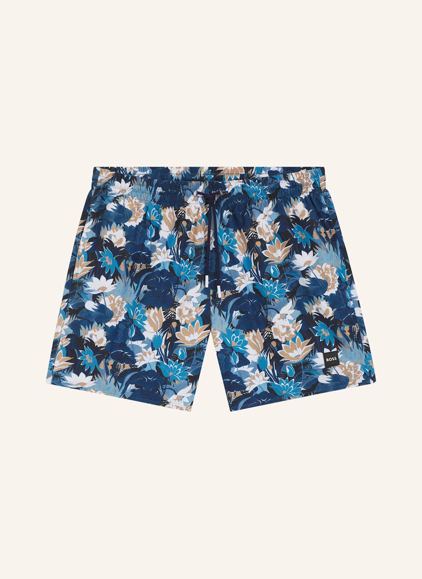BOSS Badeshorts PIRANHA: HELLBLAU
