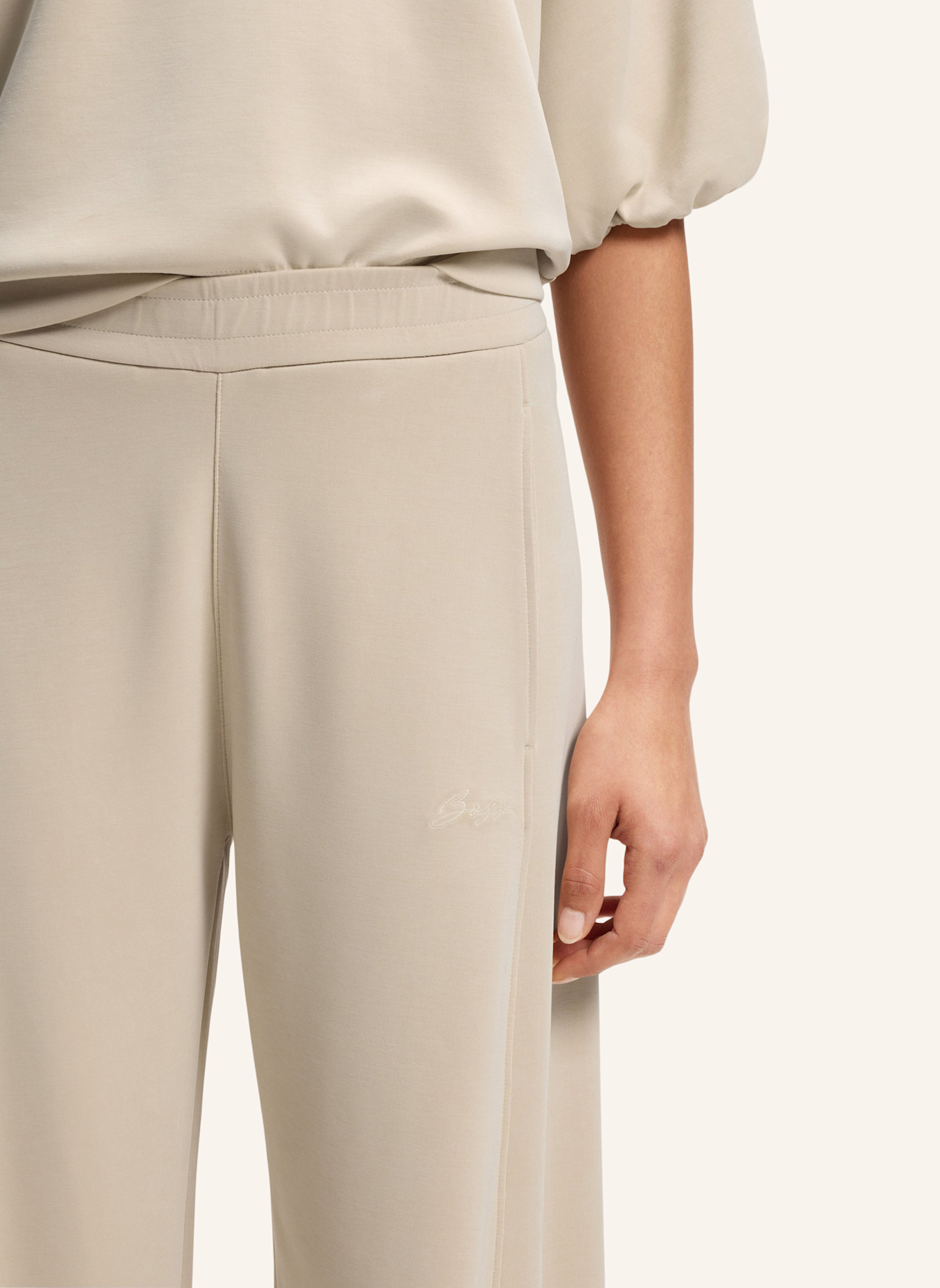 BOSS Casual Hose C_ELUXEY Relaxed Fit: BEIGE