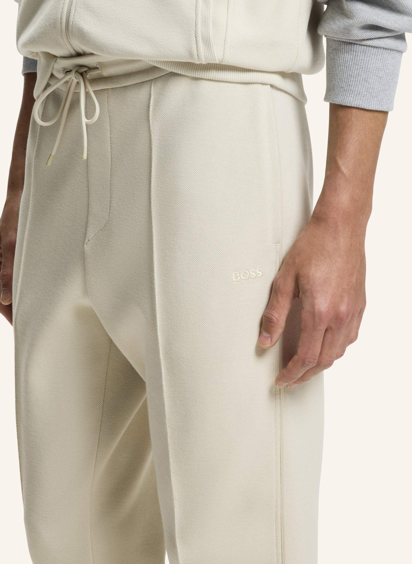 BOSS Sweatpants JOIN HADIKO: BEIGE