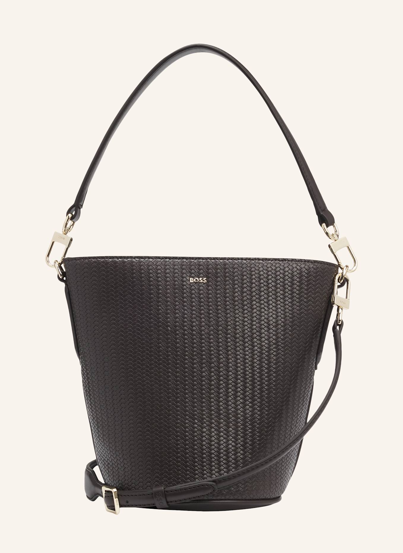 BOSS Umhängetasche ANETT BUCKET W: DUNKELBRAUN