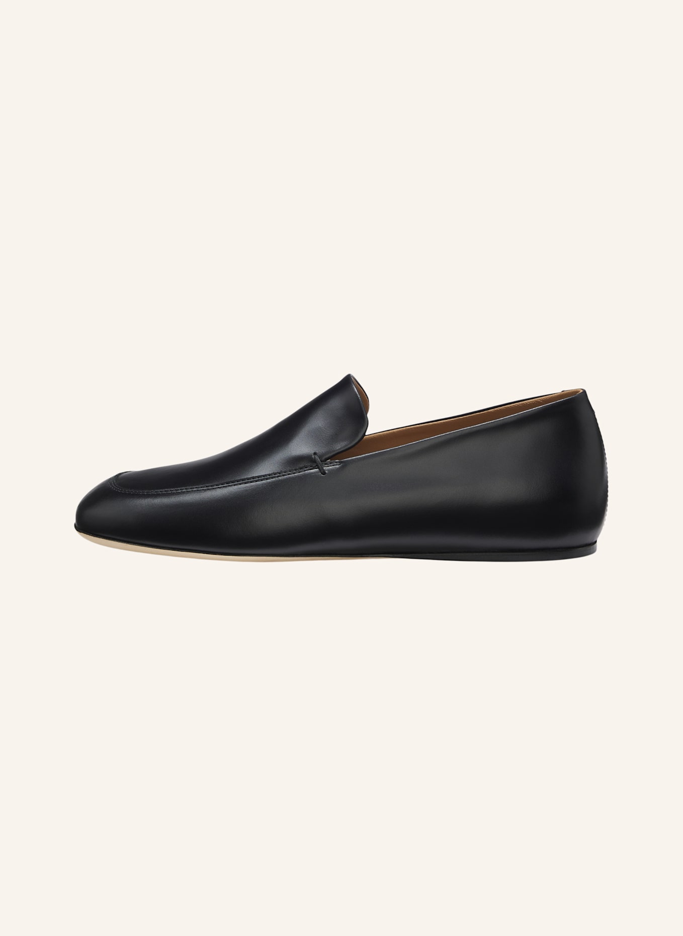 BOSS Flacher Schuh PYNA_LOAFER_LT: SCHWARZ
