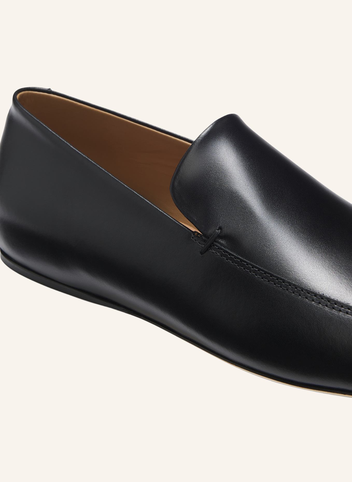 BOSS Flacher Schuh PYNA_LOAFER_LT: SCHWARZ