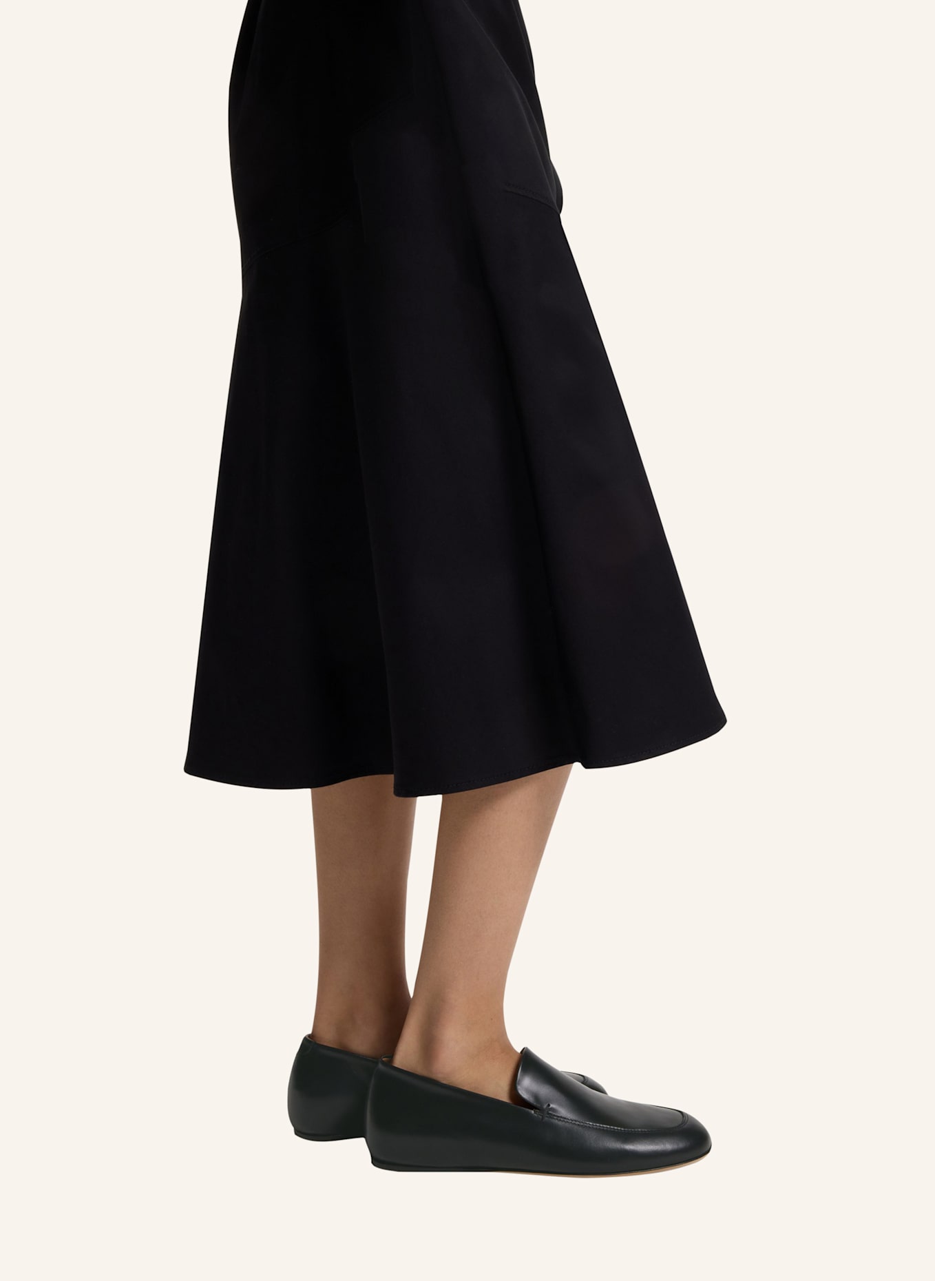 BOSS Flacher Schuh PYNA_LOAFER_LT: SCHWARZ