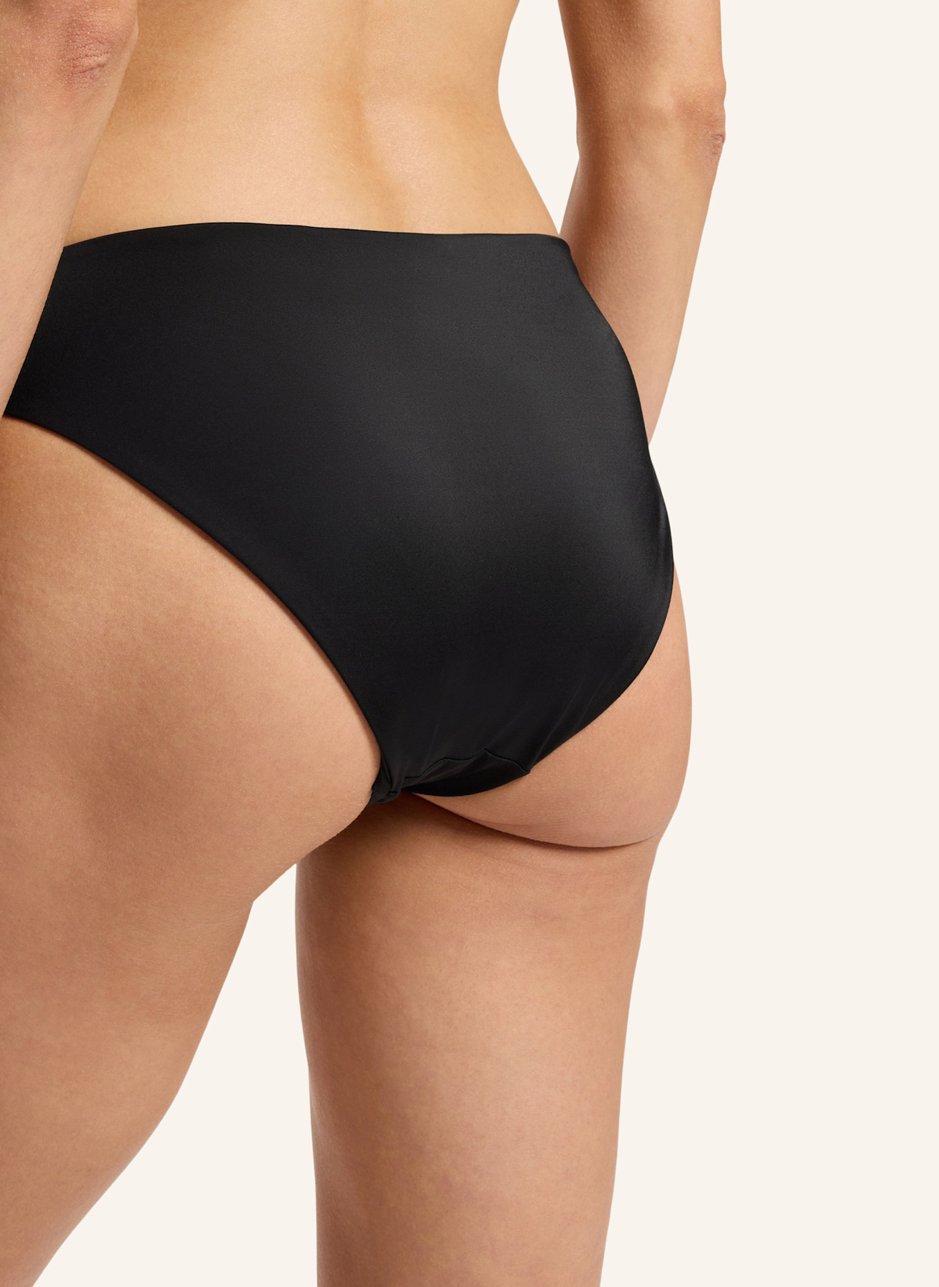 BOSS Bikini-Unterteil C. BRIEF_BOSS BRAID Regular Fit: SCHWARZ