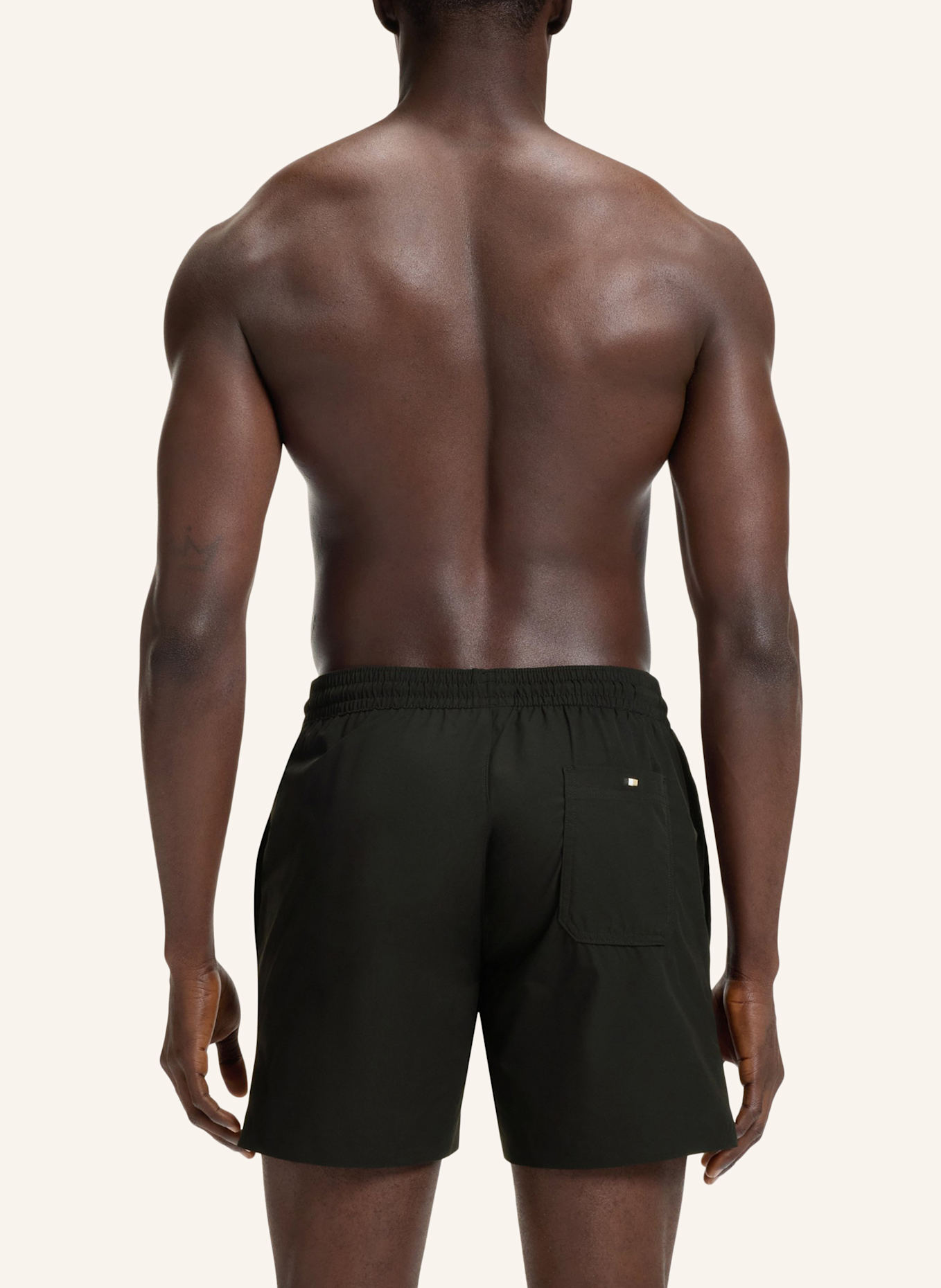 BOSS Badeshort VITAL_TRUNKS: SCHWARZ