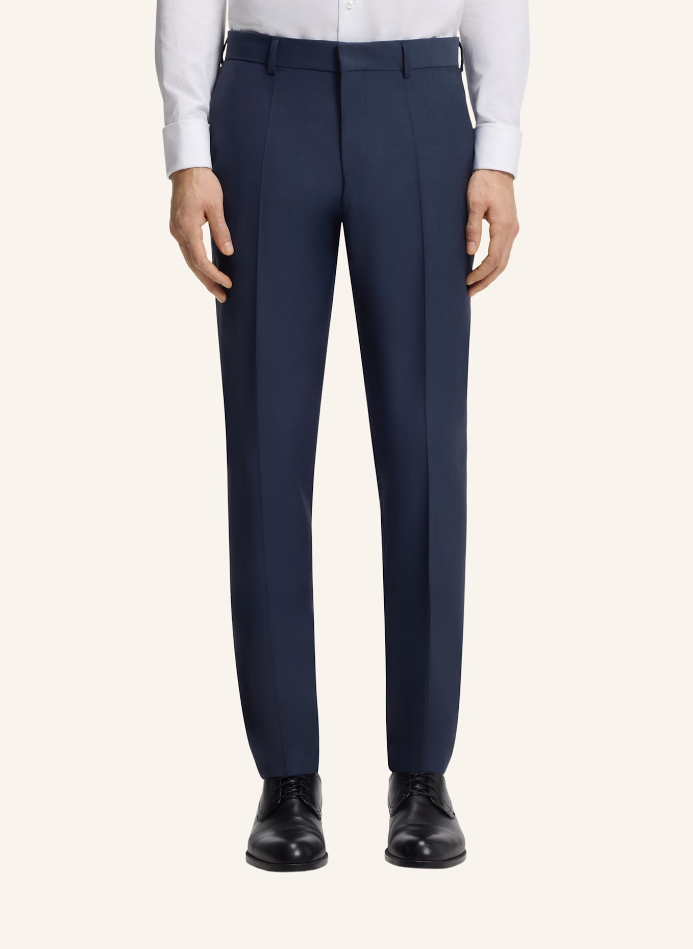 BOSS Business Anzug H-HOUSTON-3PCS-262 Slim Fit: DUNKELBLAU