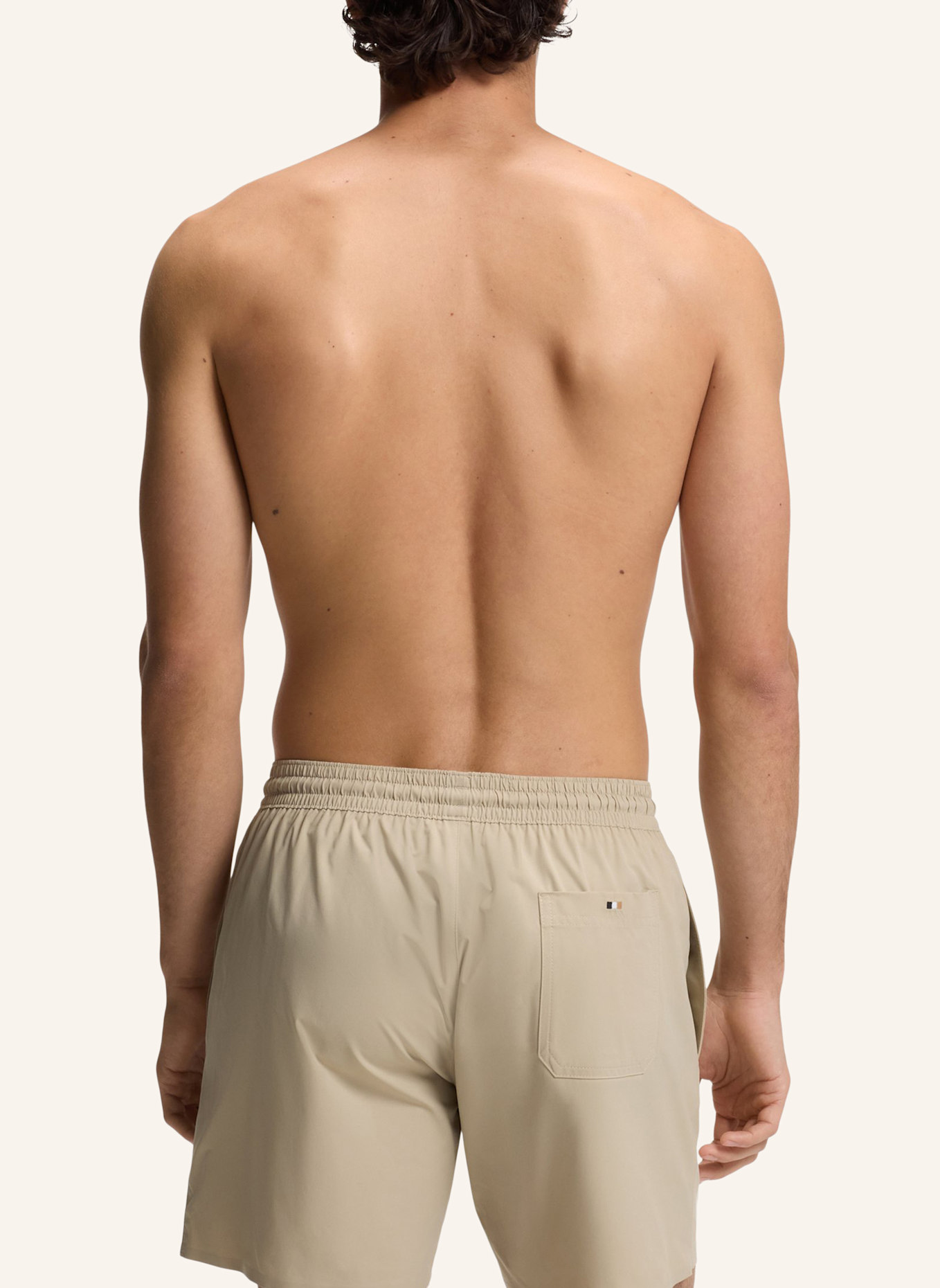 BOSS Badeshort VITAL_TRUNKS: BEIGE