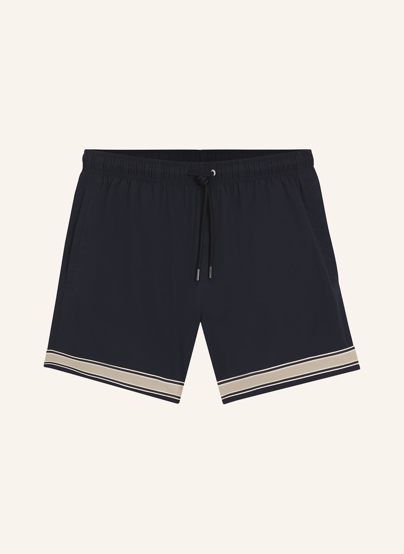 BOSS Badeshort RESORT_TAPE_TRUNKS: DUNKELBLAU