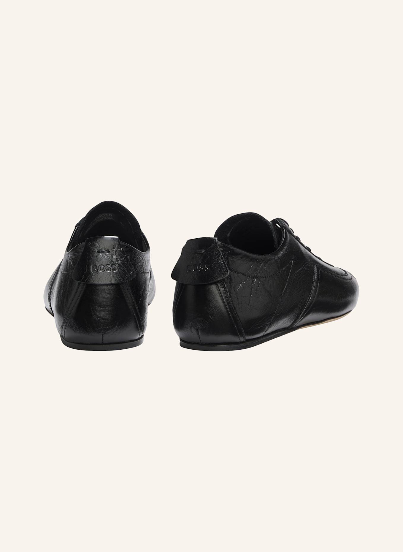 BOSS Flacher Schuh PYNA_OXFR_W_LT: SCHWARZ