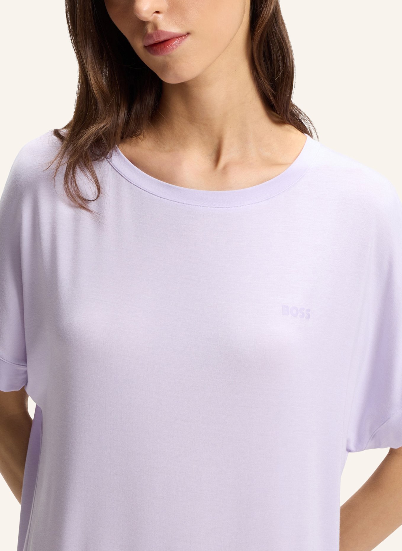 BOSS Nachtwäsche ELEMENT_NIGHTIE: LILA