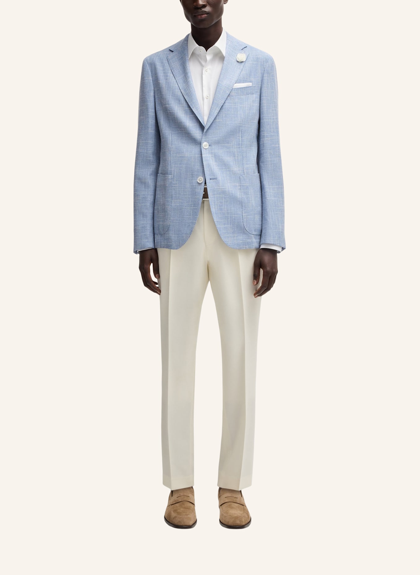 BOSS Blazer C-HANRY-252 Slim Fit: HELLBLAU