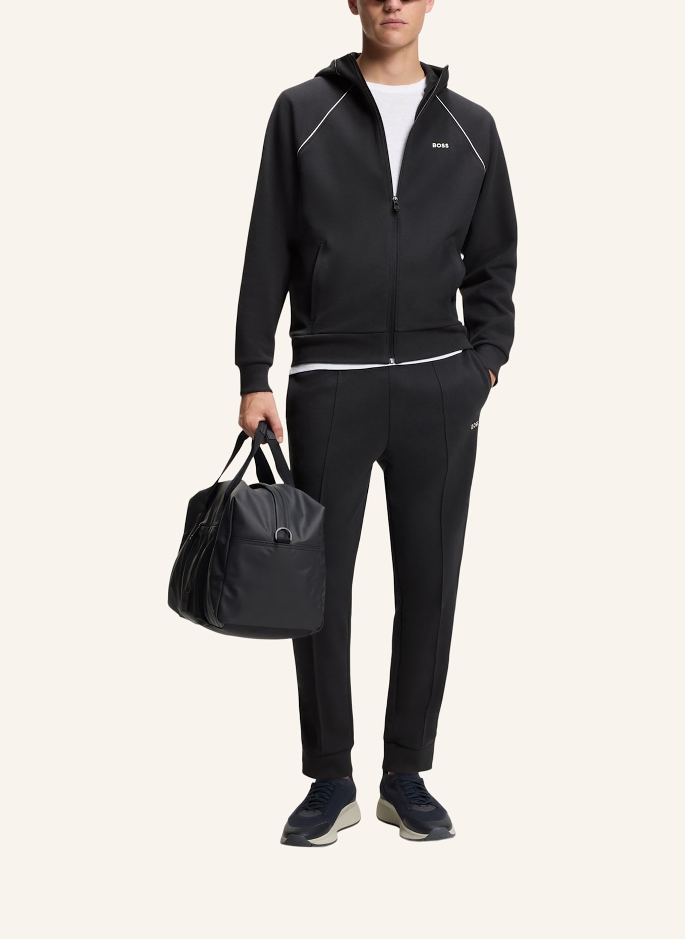 BOSS Sweatpants JOIN HADIKO: DUNKELBLAU