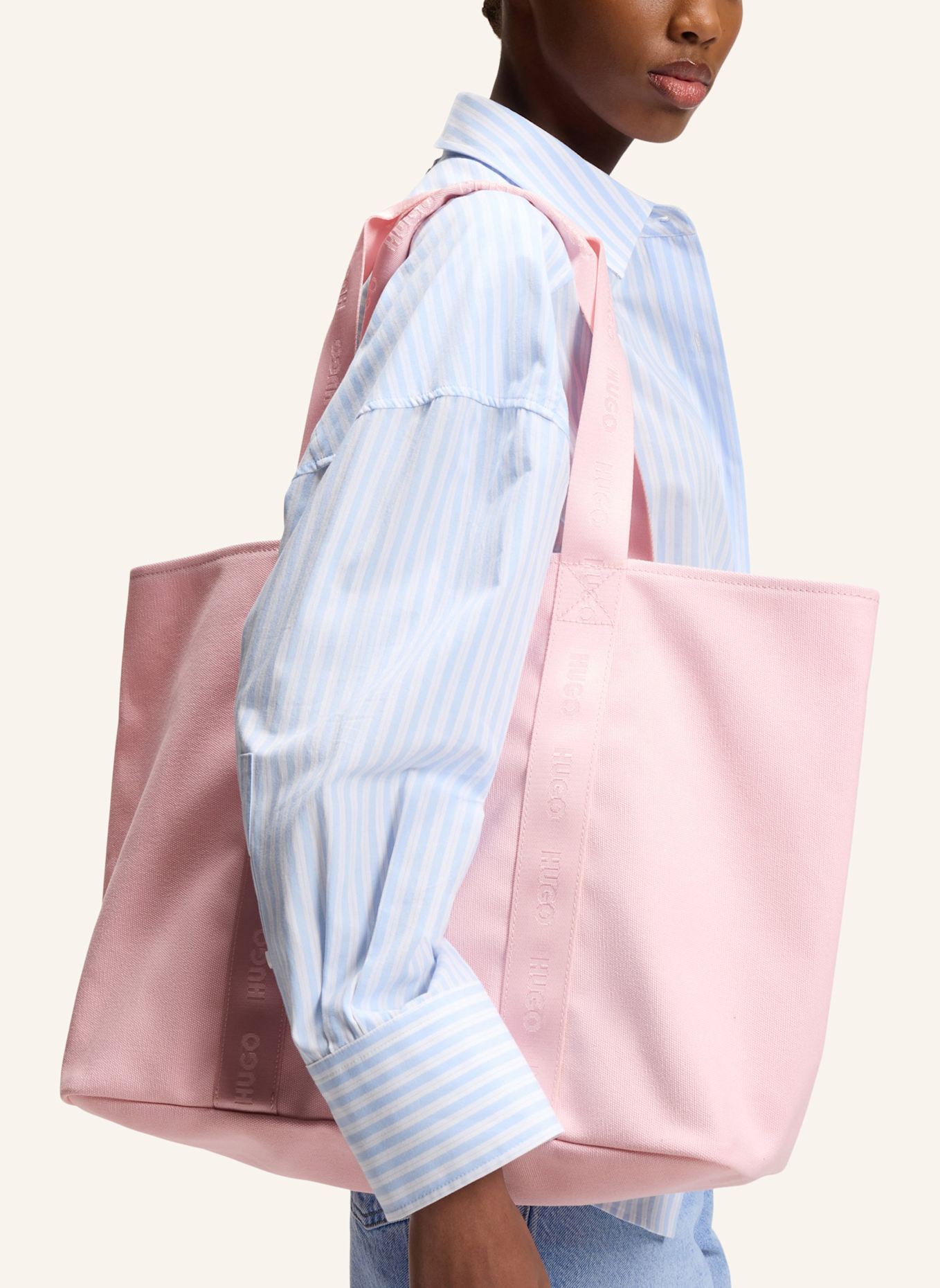 HUGO Tragetasche BECKY CA_TOTE: ROSA