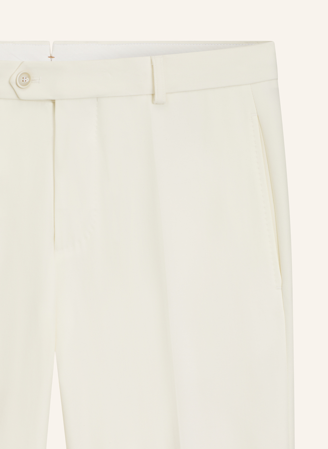 BOSS Business Hose L-PEET-FLAT-253 Tapered Fit: WEISS