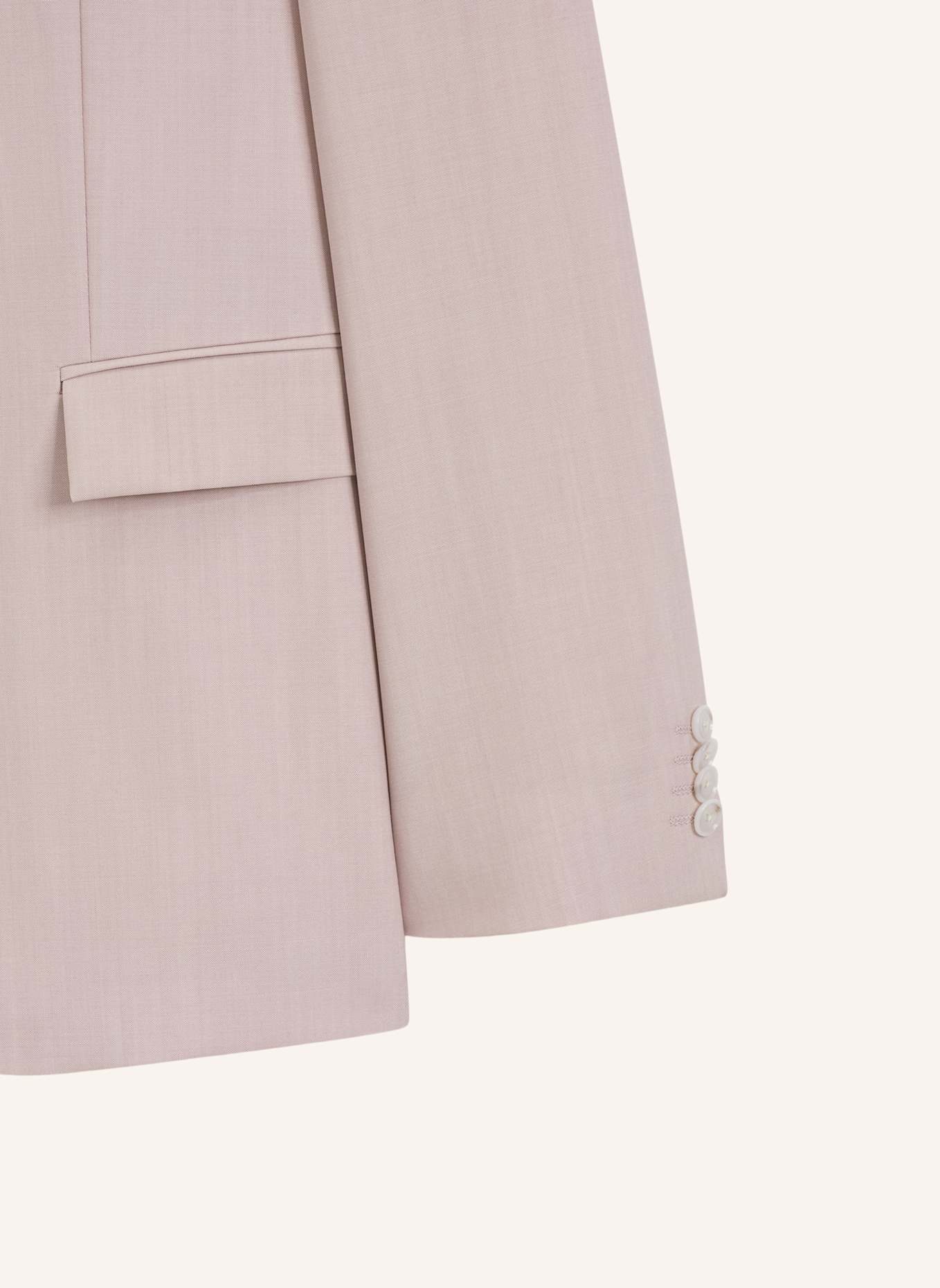 BOSS Business Anzug H-HOUSTON-3PCS-262 Slim Fit: HELLROSA