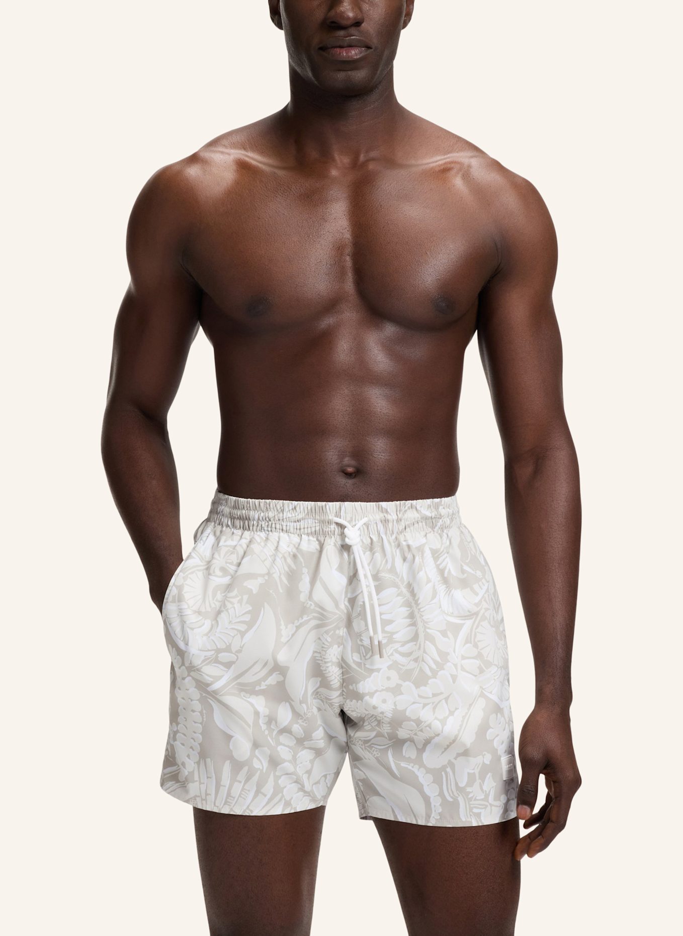 BOSS Badeshorts PIRANHA: BEIGE