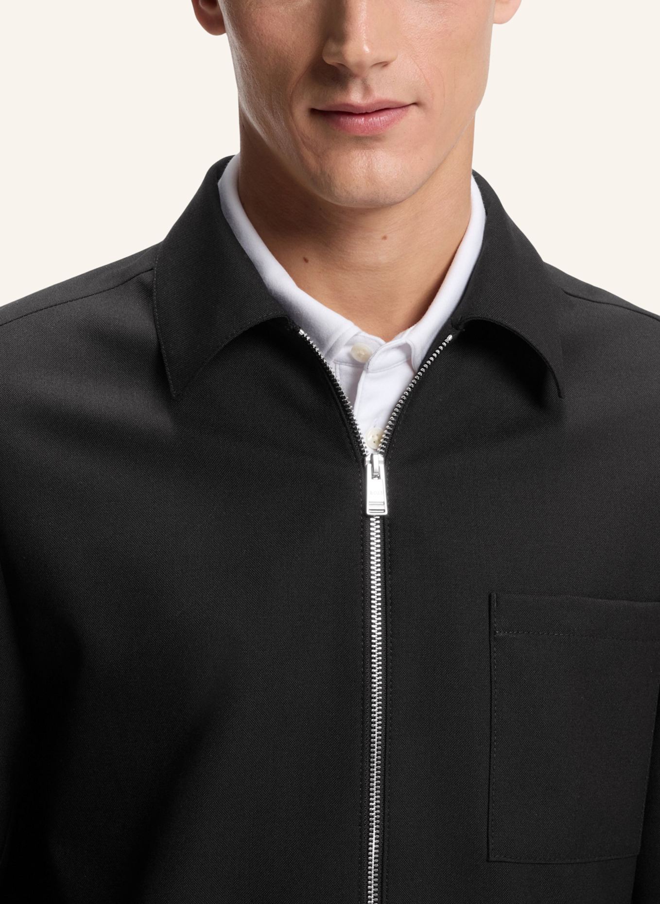 BOSS Blazer C-CARPER-ZIP-253 Regular Fit: SCHWARZ