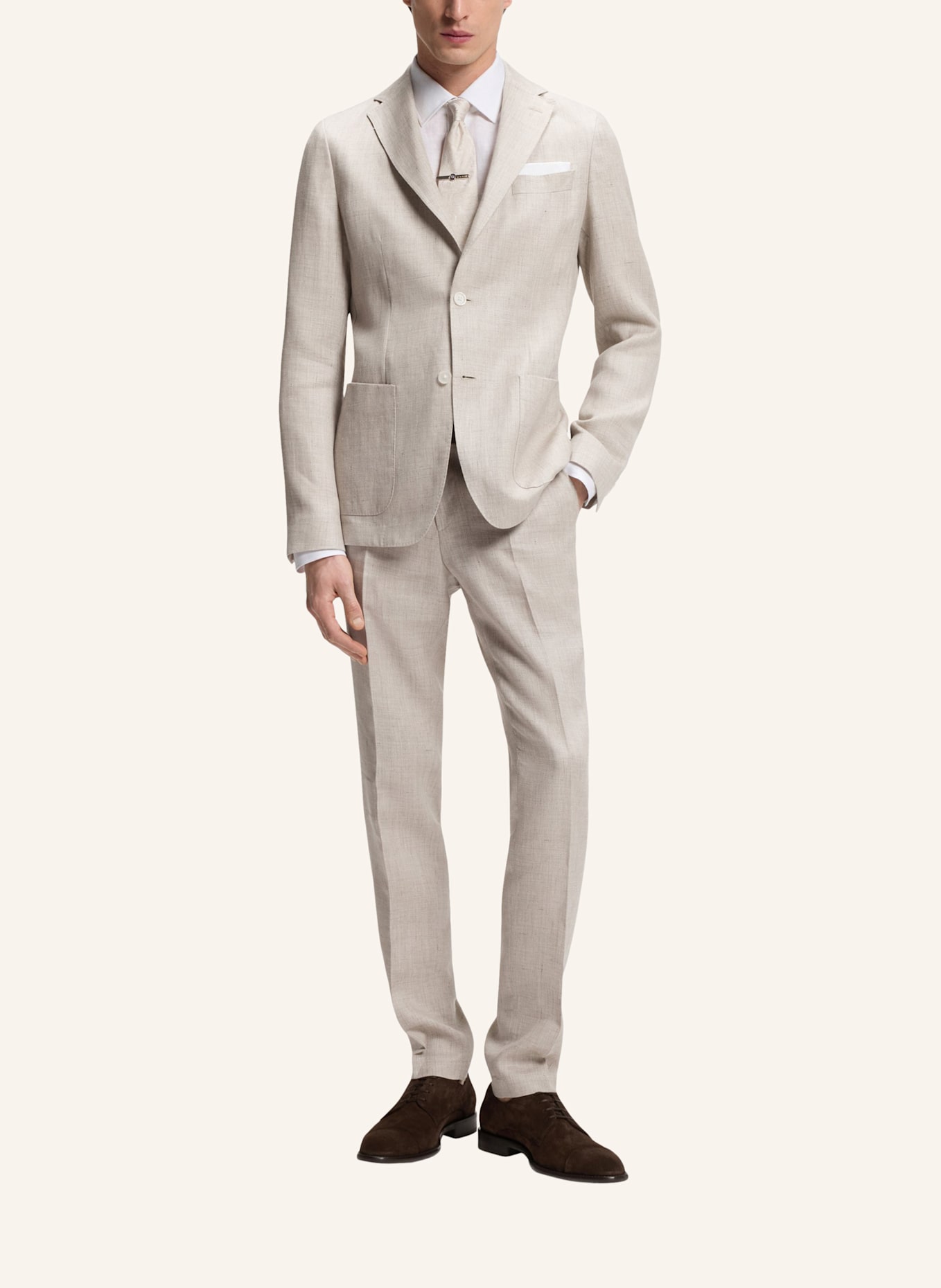 BOSS Business Hose C-GENIUS-262 Slim Fit: GRAU