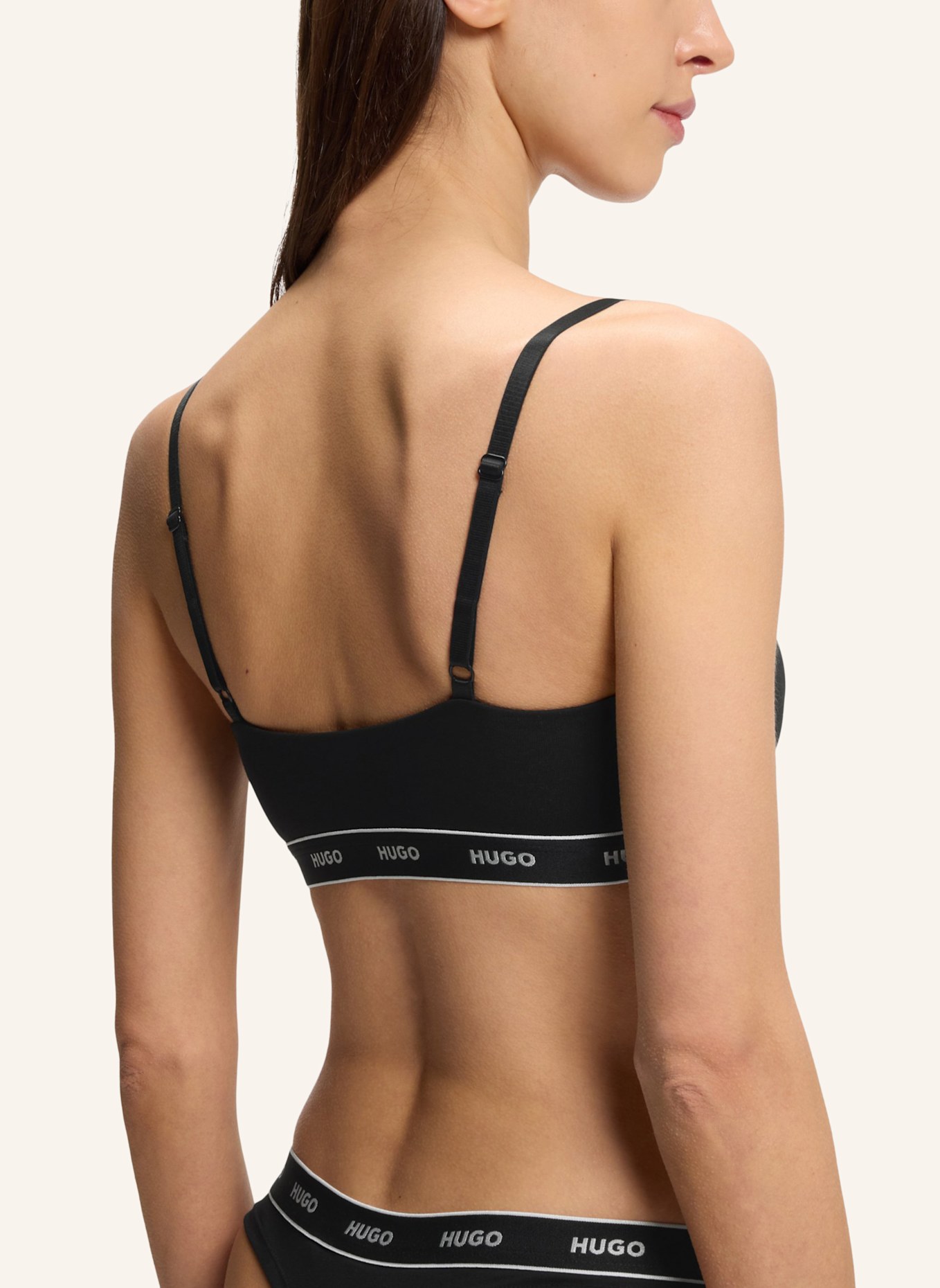 HUGO Bh TWIN BRALETTE DESIGN: WEISS