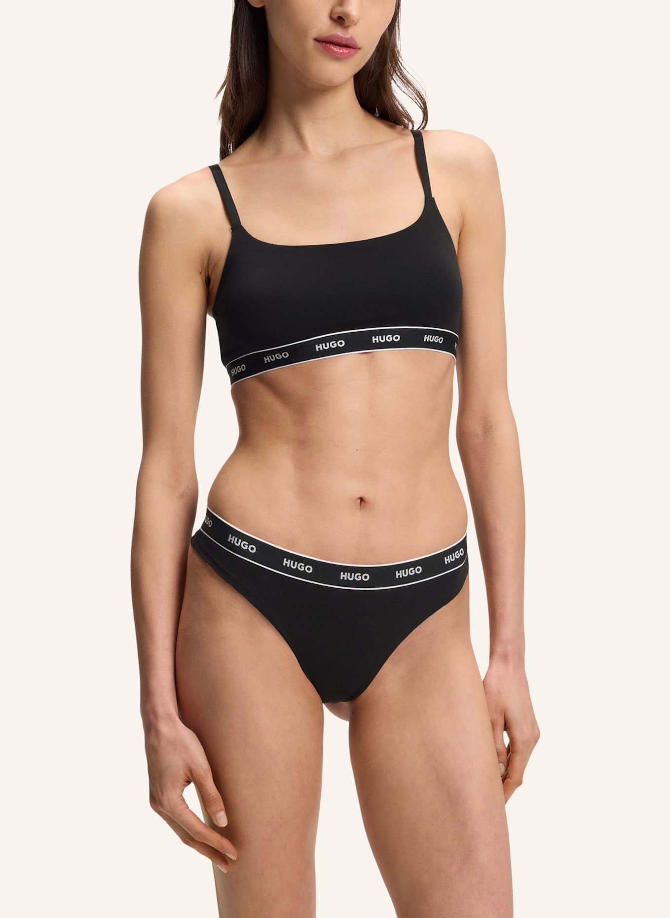 HUGO Bh TWIN BRALETTE DESIGN: WEISS