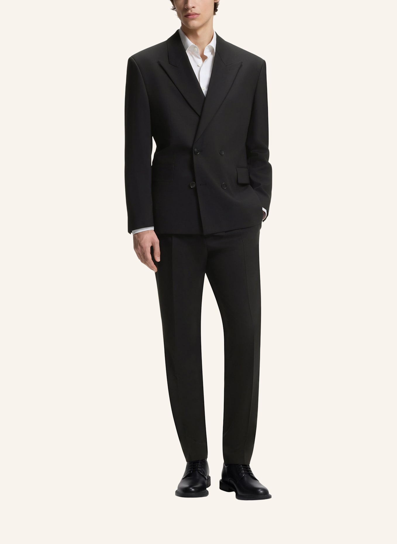 HUGO Business Hose HESTEN261F1X Extra-Slim Fit: SCHWARZ