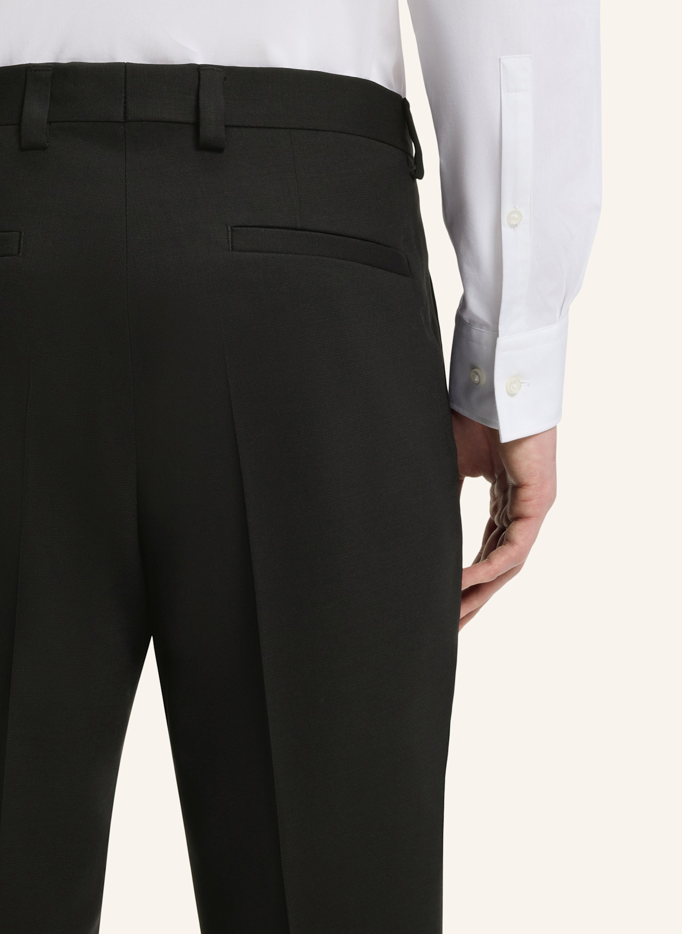 HUGO Business Hose HESTEN261F1X Extra-Slim Fit: SCHWARZ