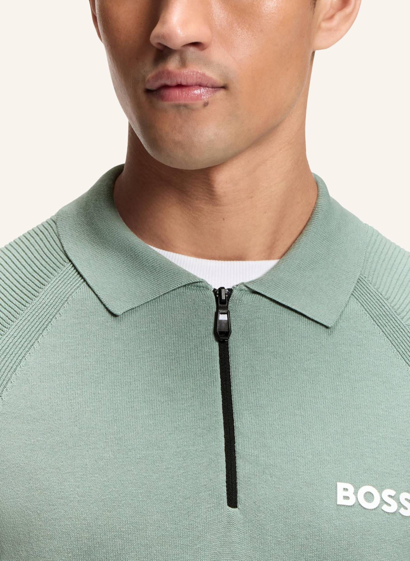 BOSS Pullover K_PERFORM_MAX PL: GRÜN