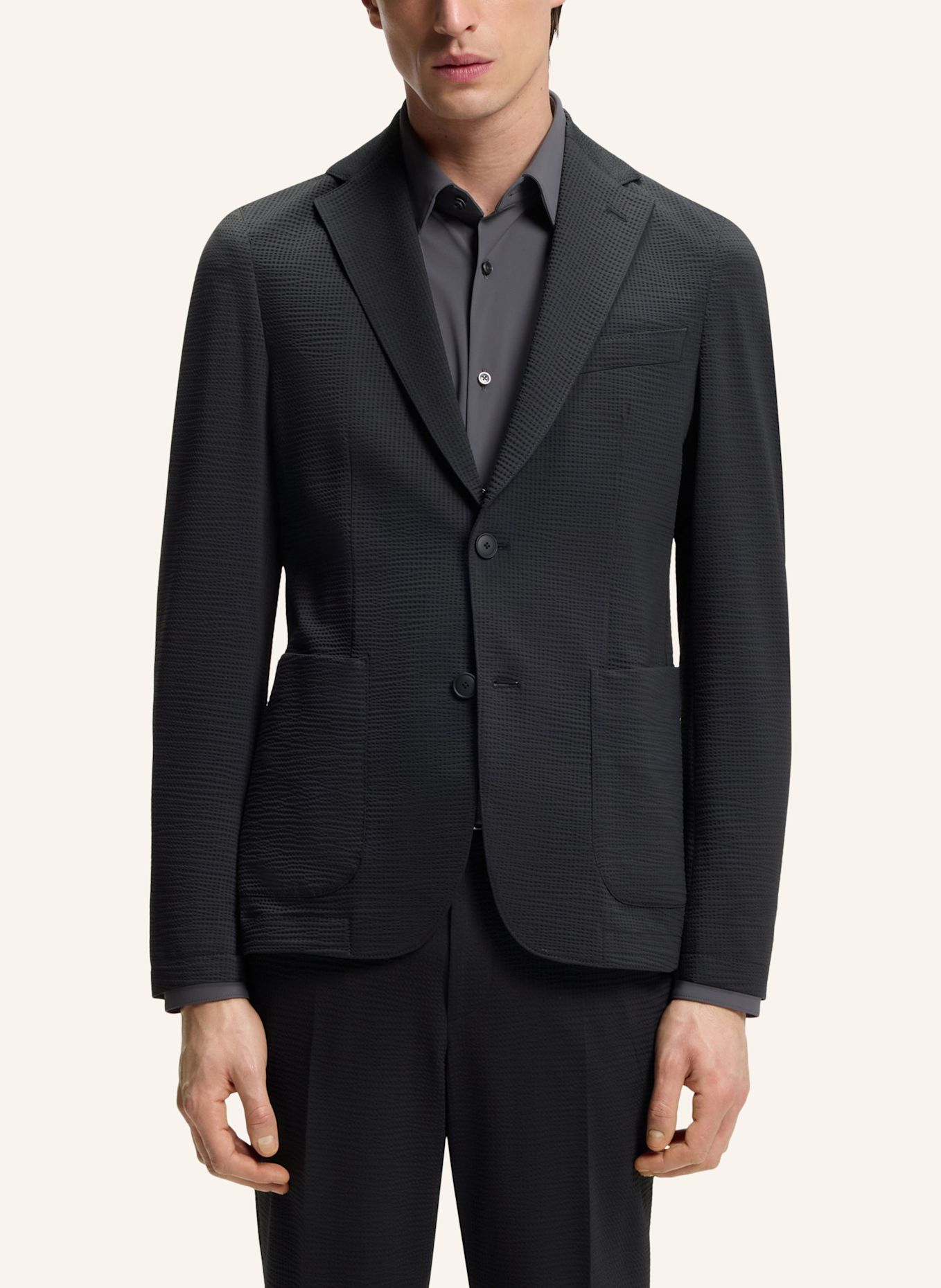 BOSS Sakko P-HANRY-J-WG-252 Slim Fit: SCHWARZ