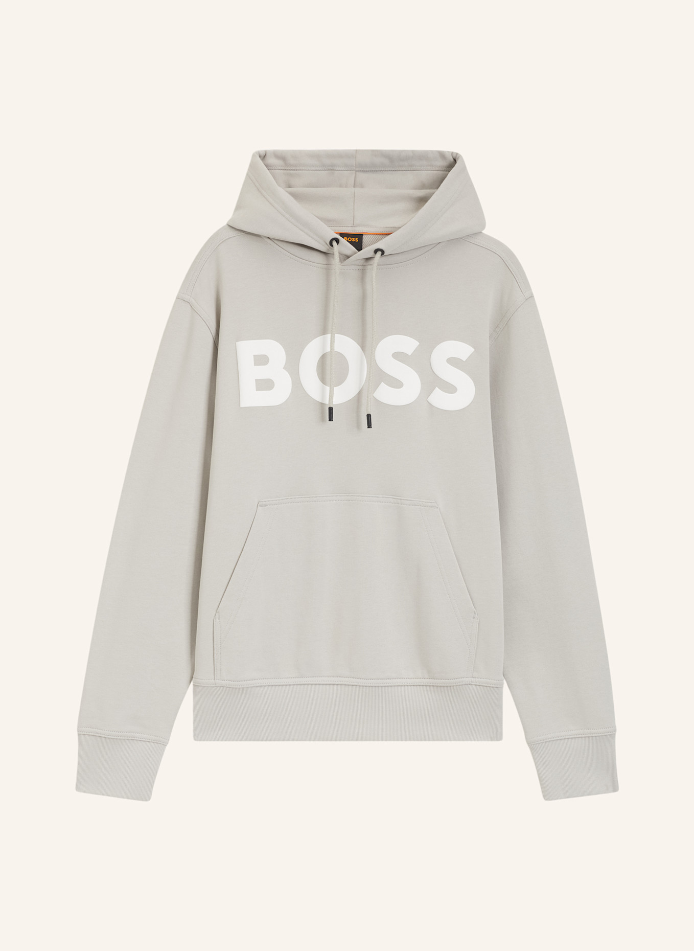 BOSS Hoodie WEBASIC: HELLGRAU