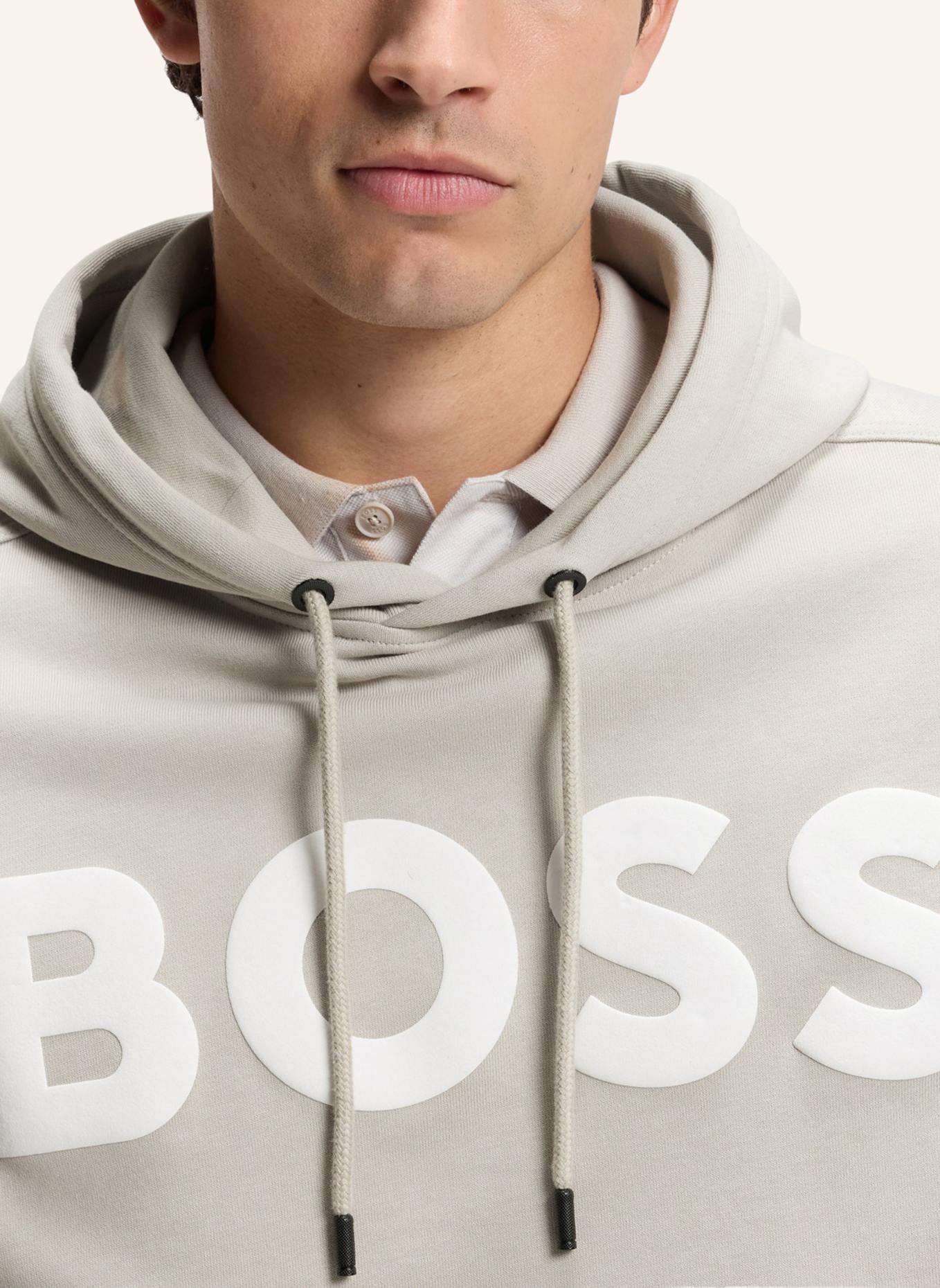 BOSS Hoodie WEBASIC: HELLGRAU