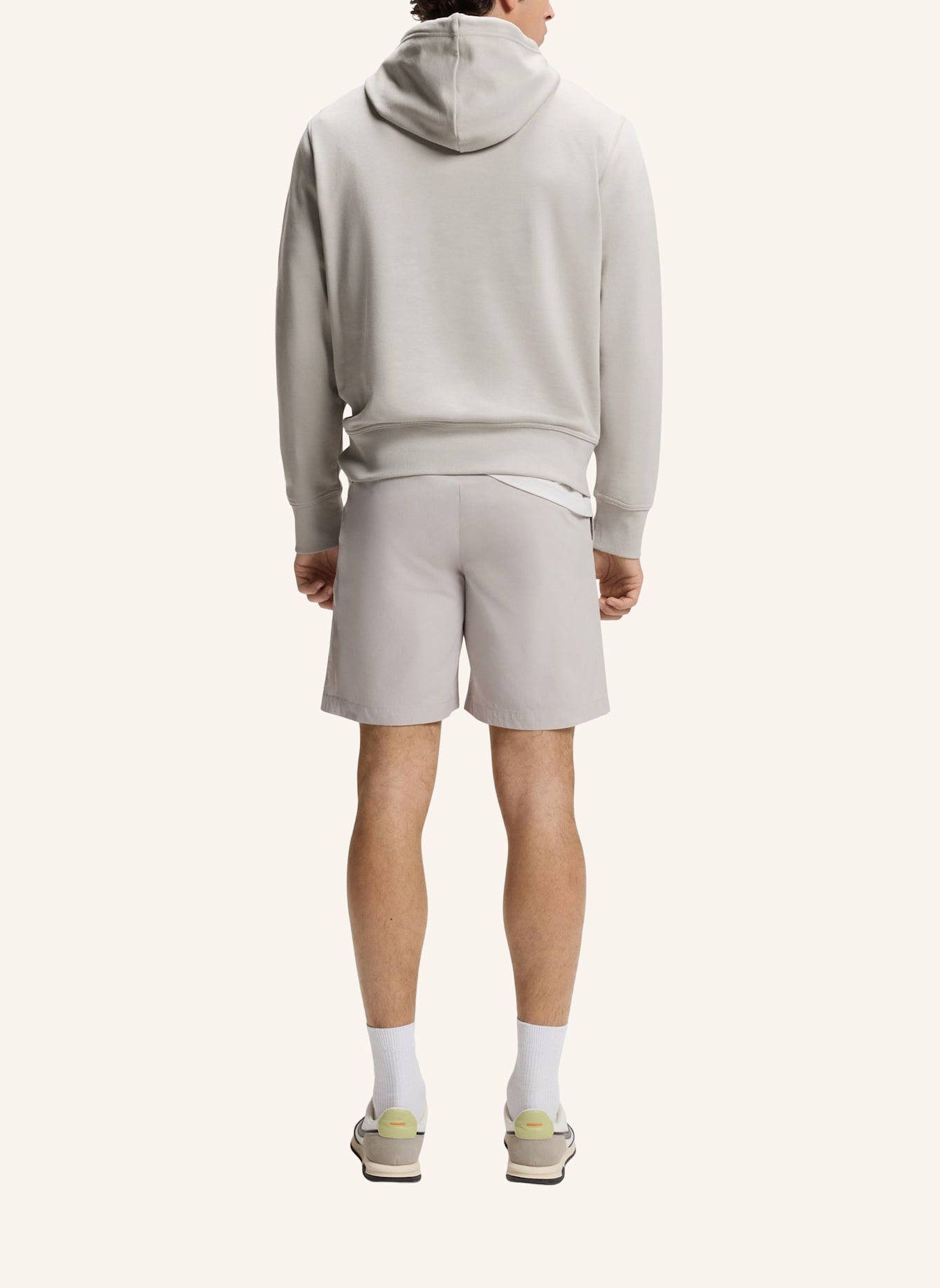 BOSS Hoodie WEBASIC: HELLGRAU