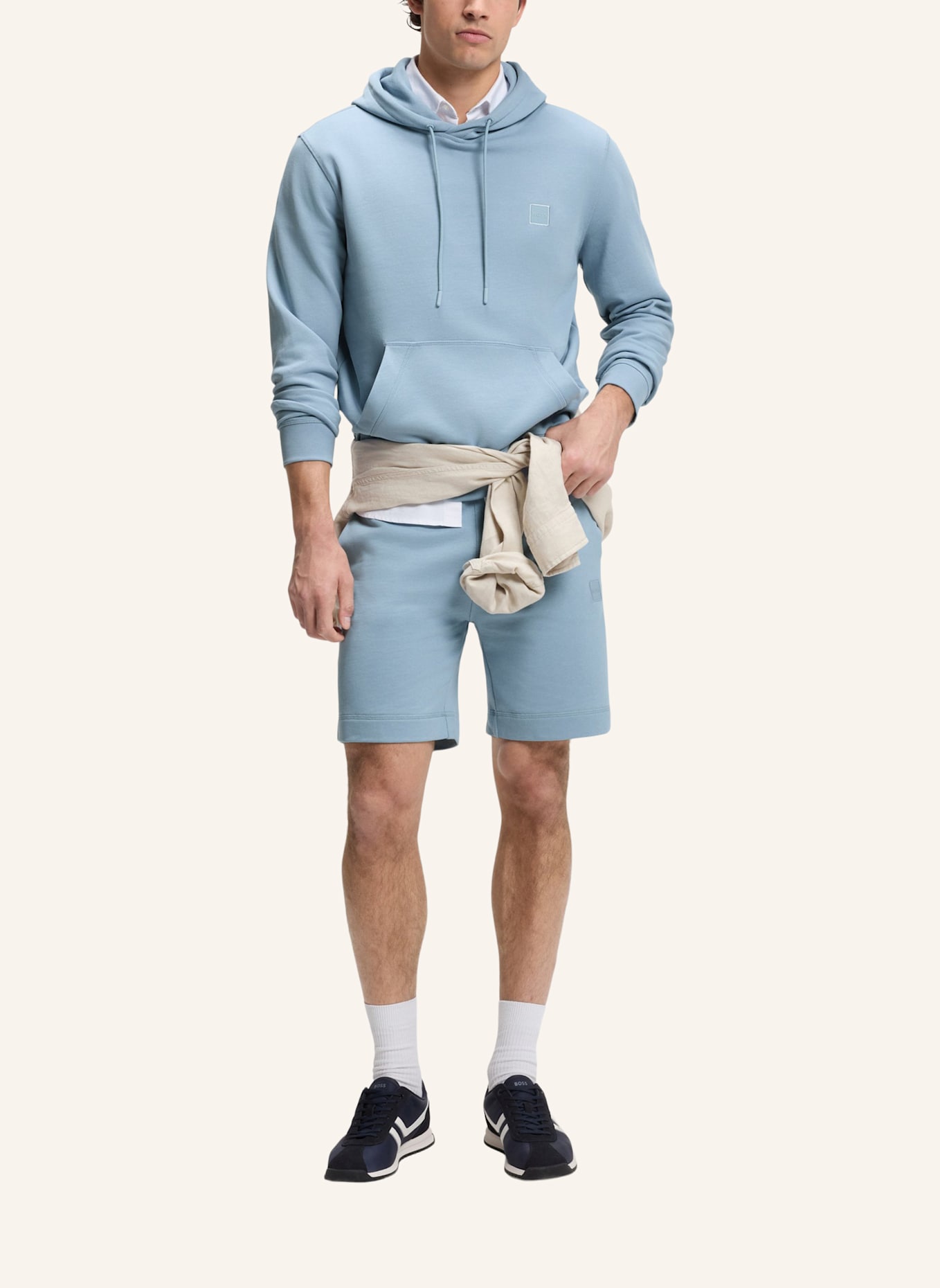 BOSS Hoodie WETALK: HELLBLAU