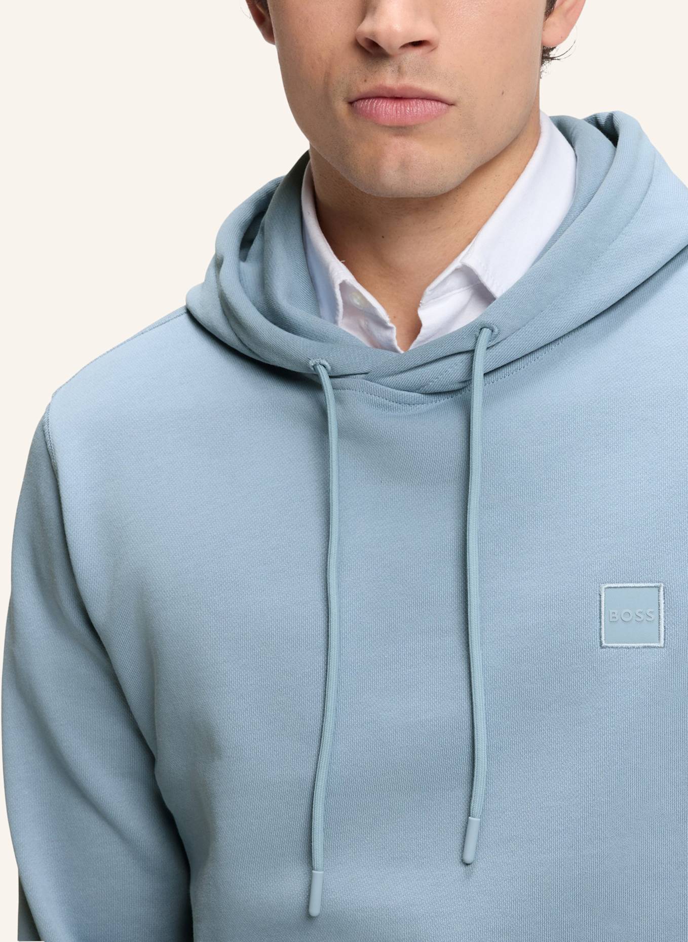 BOSS Hoodie WETALK: HELLBLAU