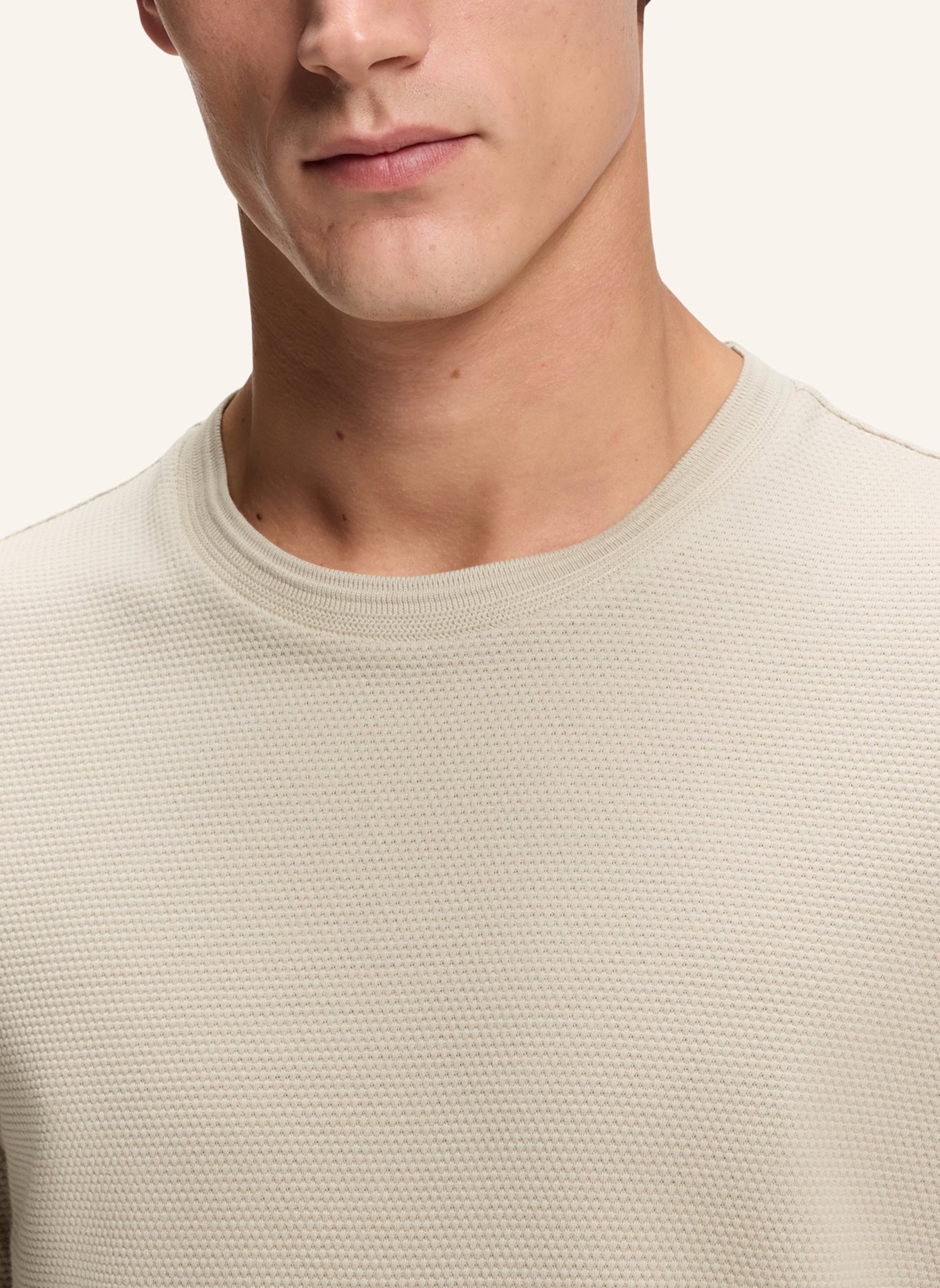 BOSS T-Shirt TIBURT: BEIGE