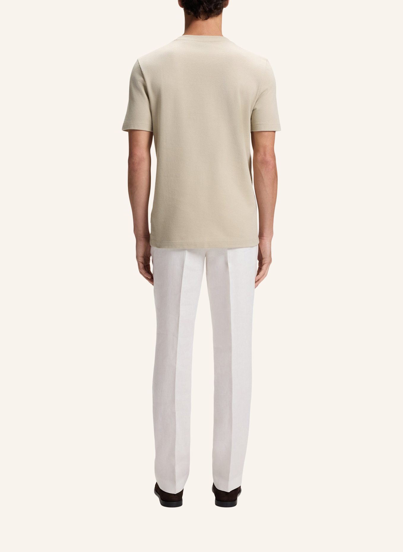 BOSS T-Shirt TIBURT: BEIGE