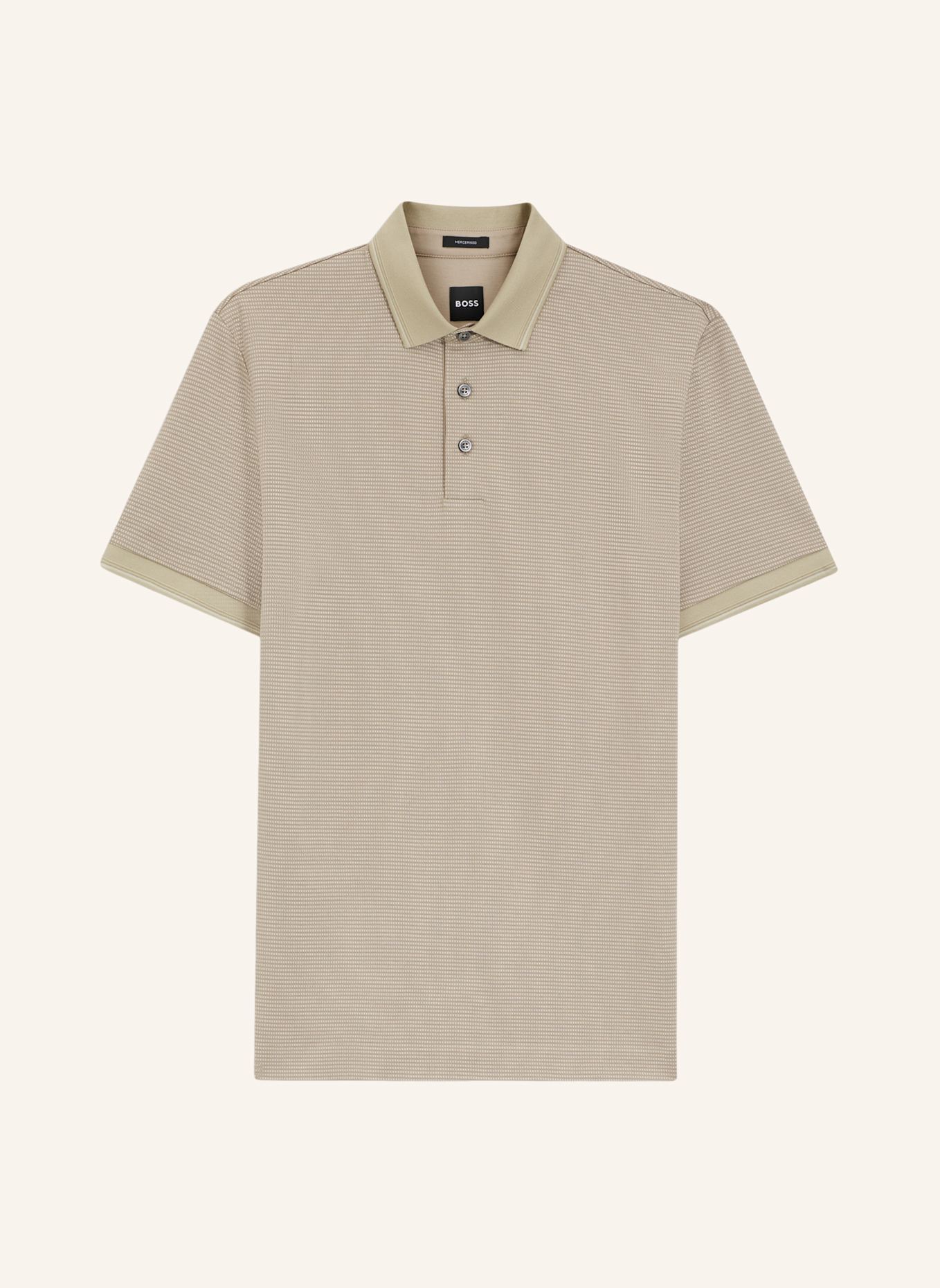 BOSS Poloshirt H-PARLAY 242 Regular Fit: BEIGE