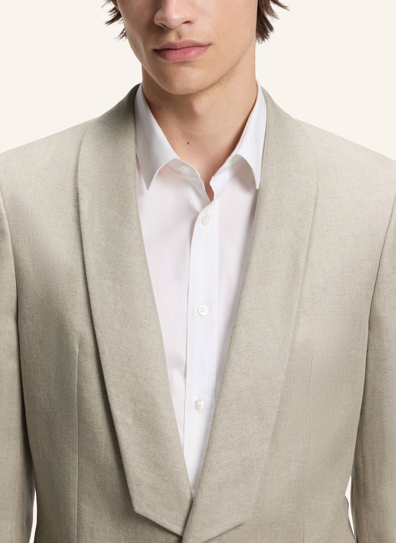 HUGO Business Anzug HENRY/GETLIN241E1 Slim Fit: BEIGE