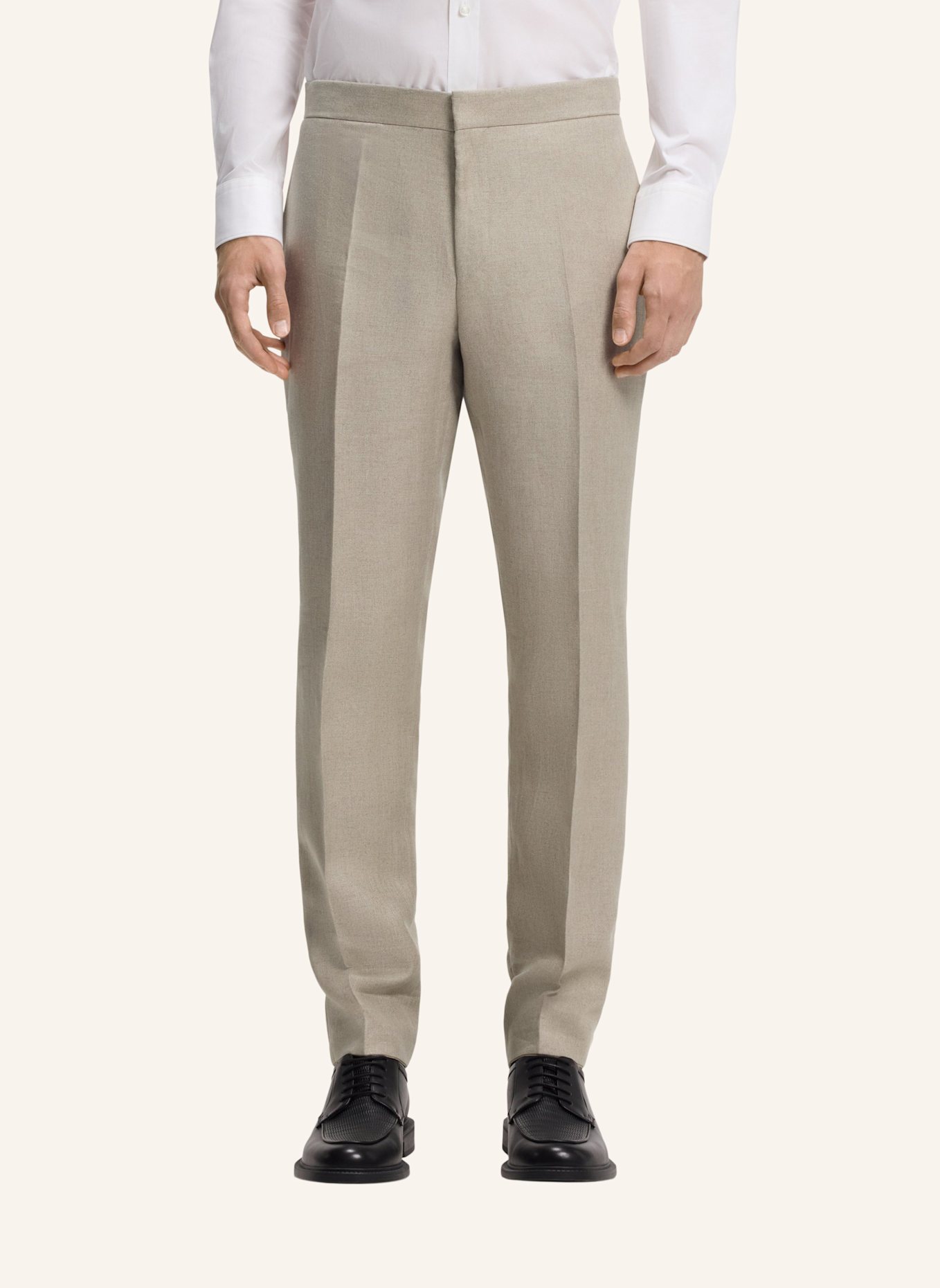 HUGO Business Anzug HENRY/GETLIN241E1 Slim Fit: BEIGE