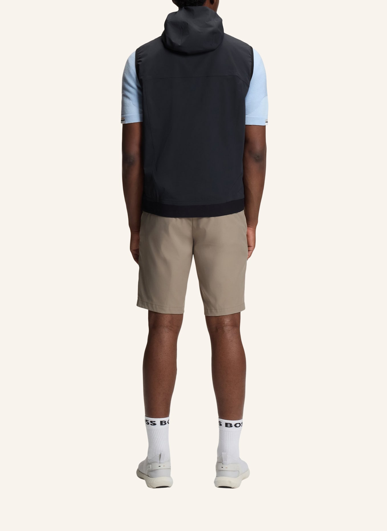 BOSS Casual Jacke OW_TERRACE VEST HD Regular Fit: DUNKELBLAU